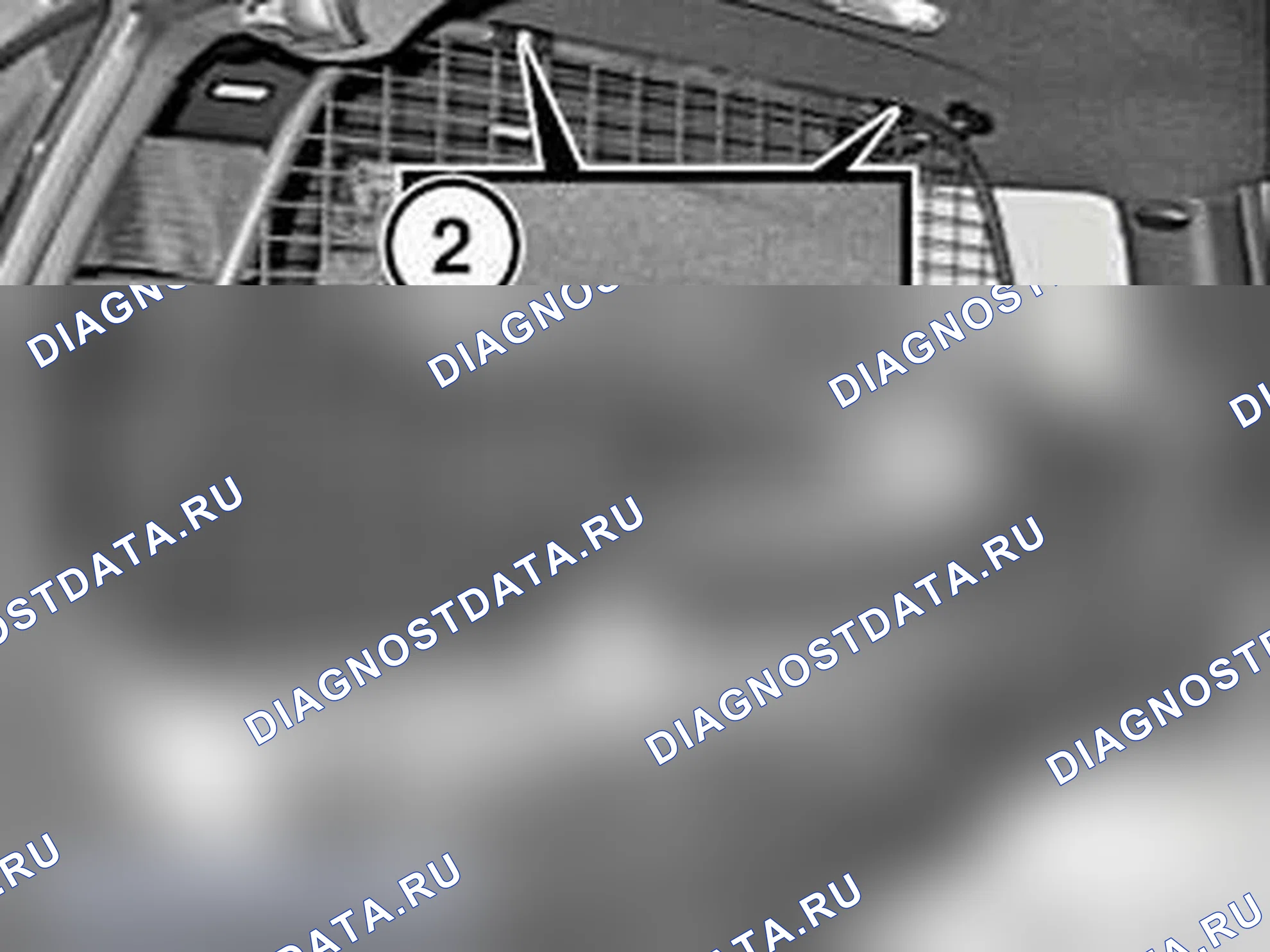 Рис. 748: 51 47... Демонтаж и установка/замена решетки багажного отделения (Clubvan). MINI Cooper Clubman I рестайлинг