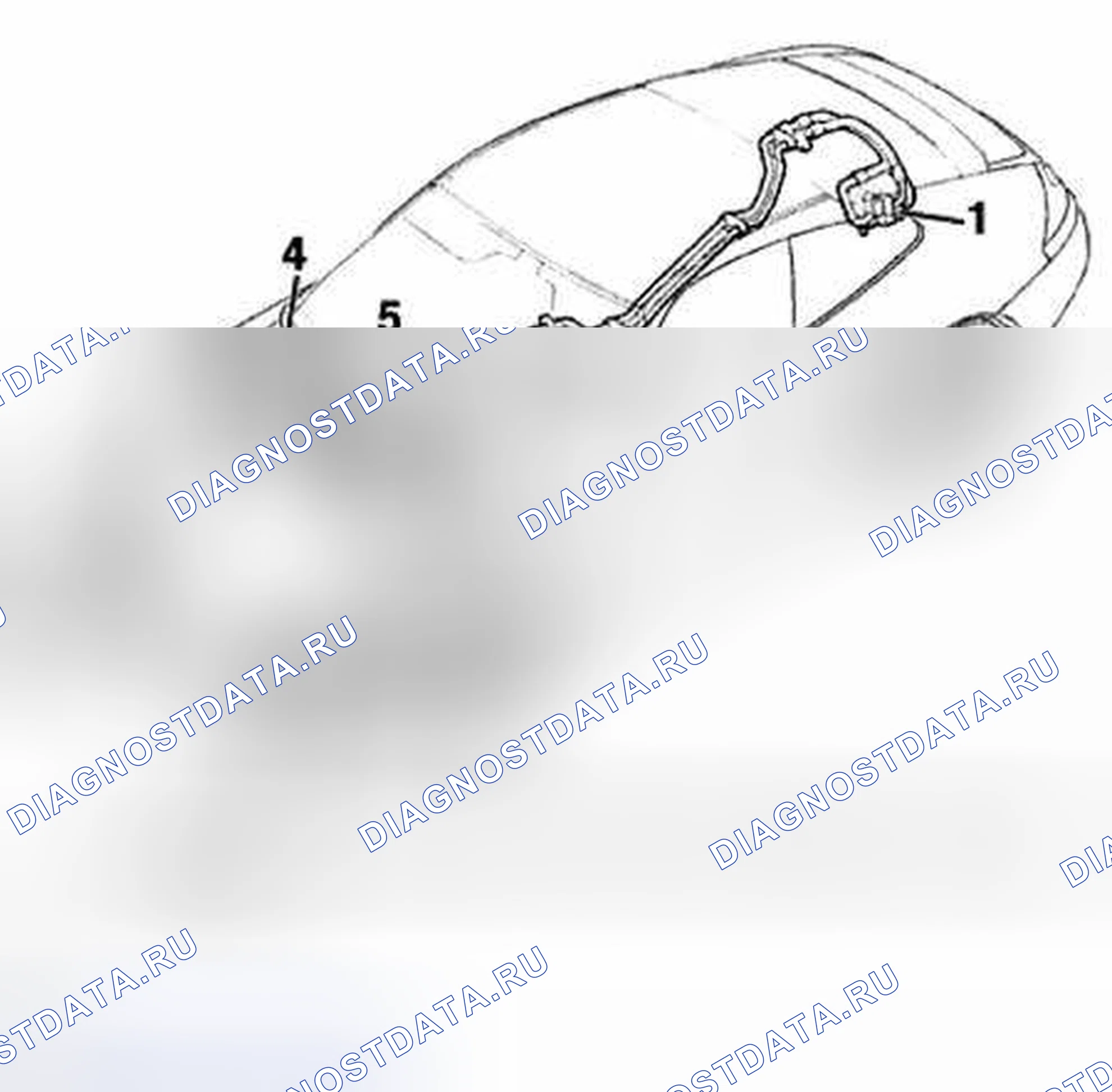 Рис. 75: Контур хладагента. Porsche 911 Carrera 4 996 рестайлинг