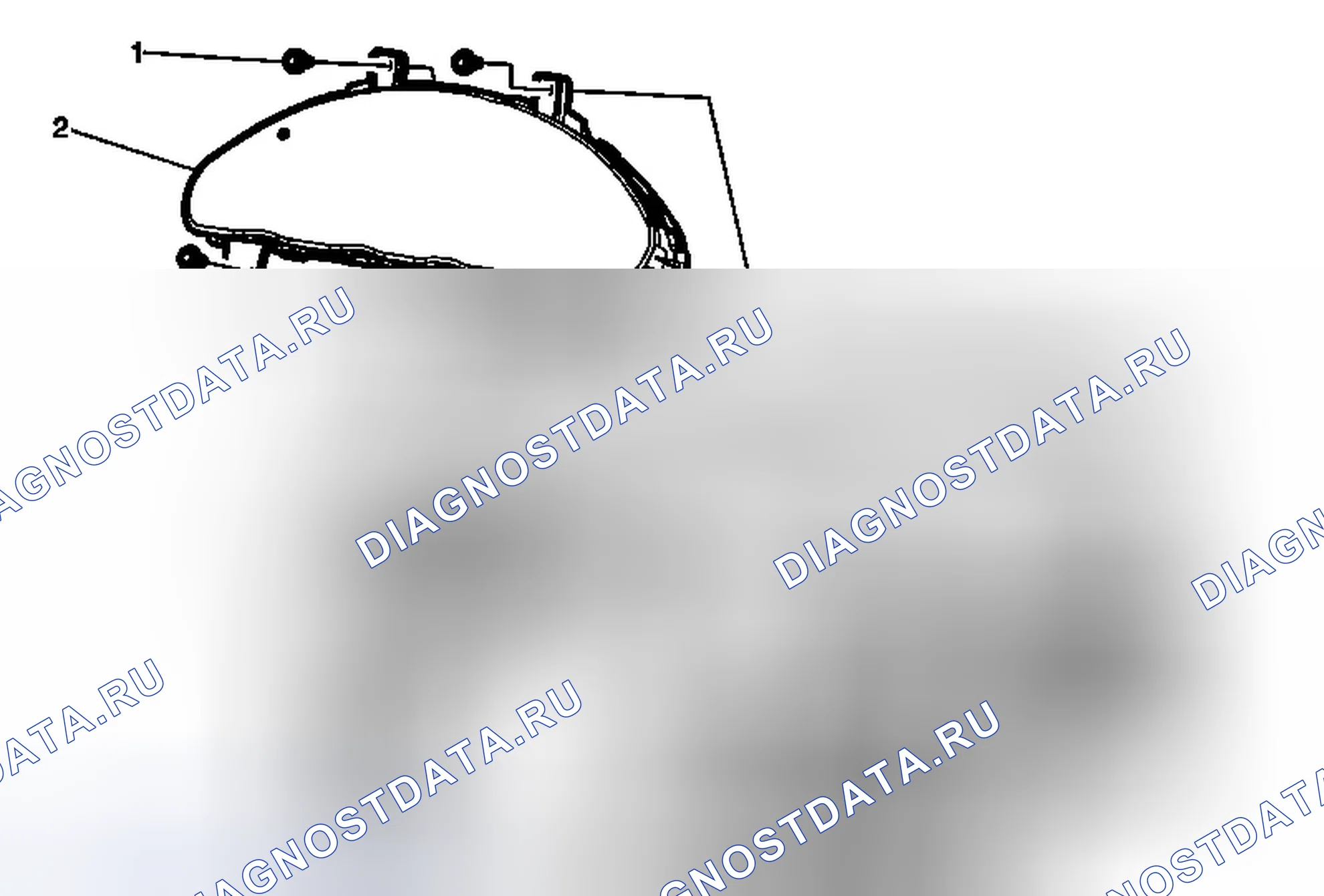 Рис. 13: Замена приборной панели (Acadia). GMC Acadia I рестайлинг