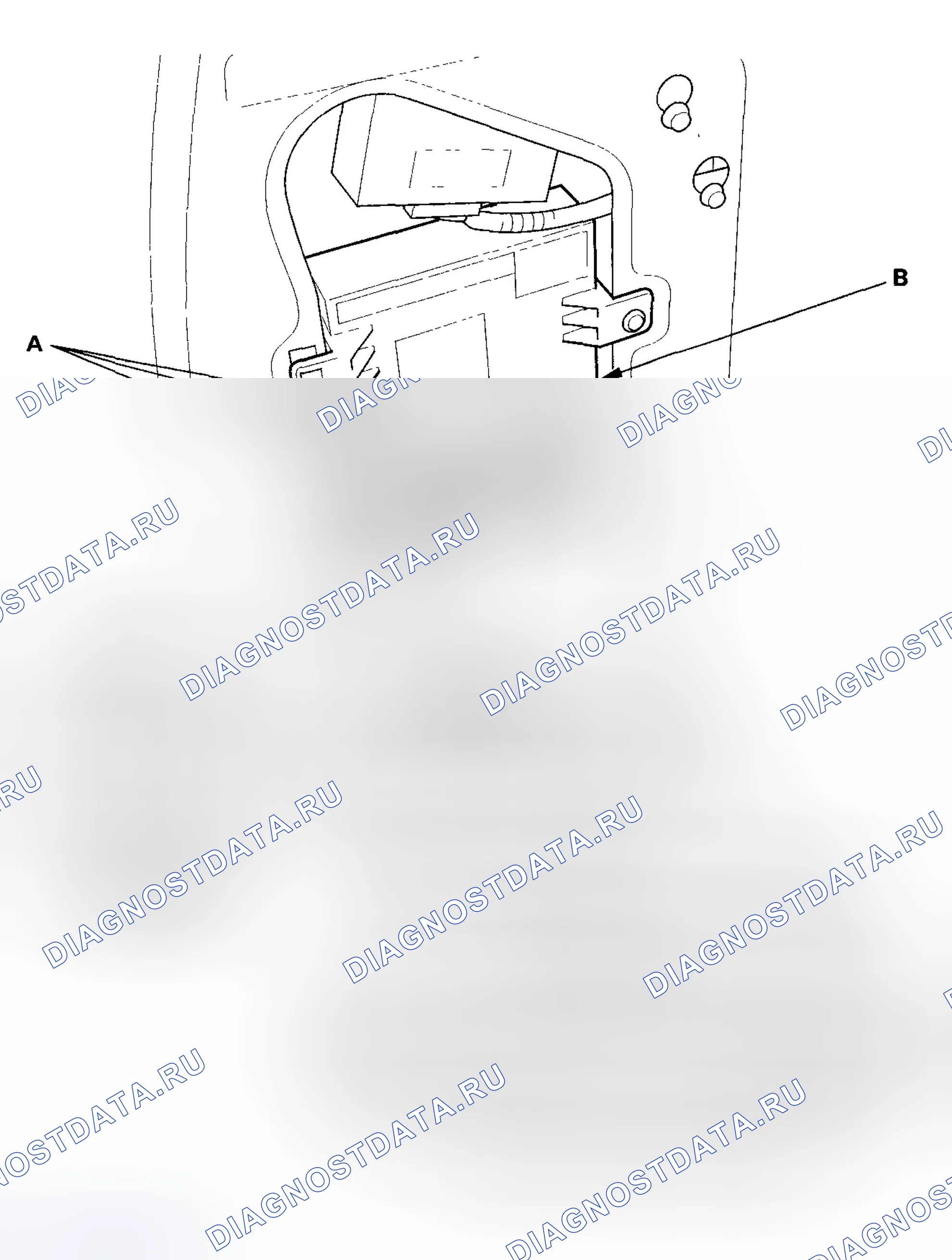 Рис. 183: Левая раздвижная дверь. Honda Odyssey I