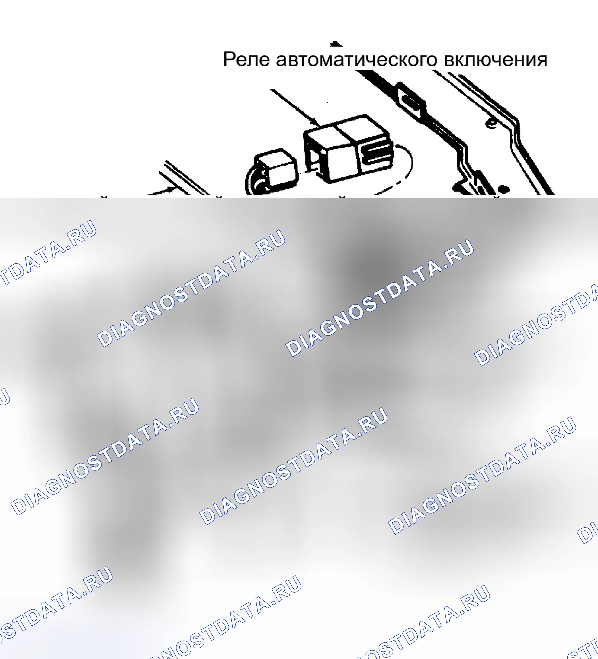 Рис. 1: Расположение компонентов (1 из 7). Ford Mustang III рестайлинг