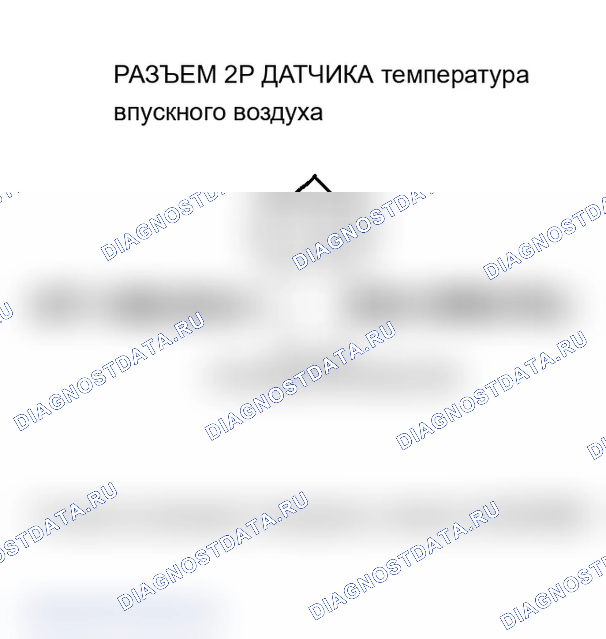 Рис. 55: P0113 расшифровка кода ошибки. Высоковольтная цепь датчика температура впускного воздуха 1 (модели 2003-2004 гг.). Acura MDX I