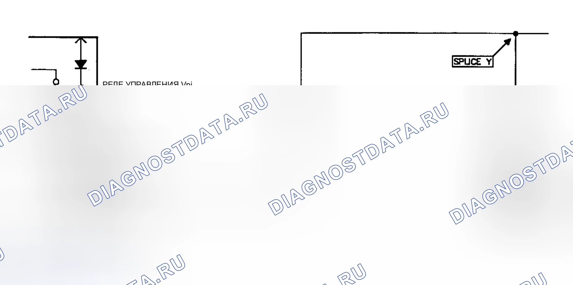 Рис. 137: Принципиальная схема DR-14 (2.4L). Mitsubishi Sigma I