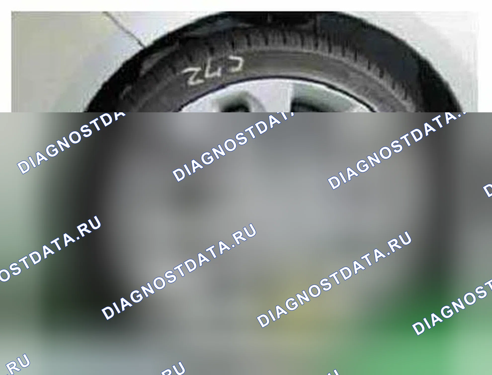 Рис. 104: Расположение компонентов. Hyundai Veloster I
