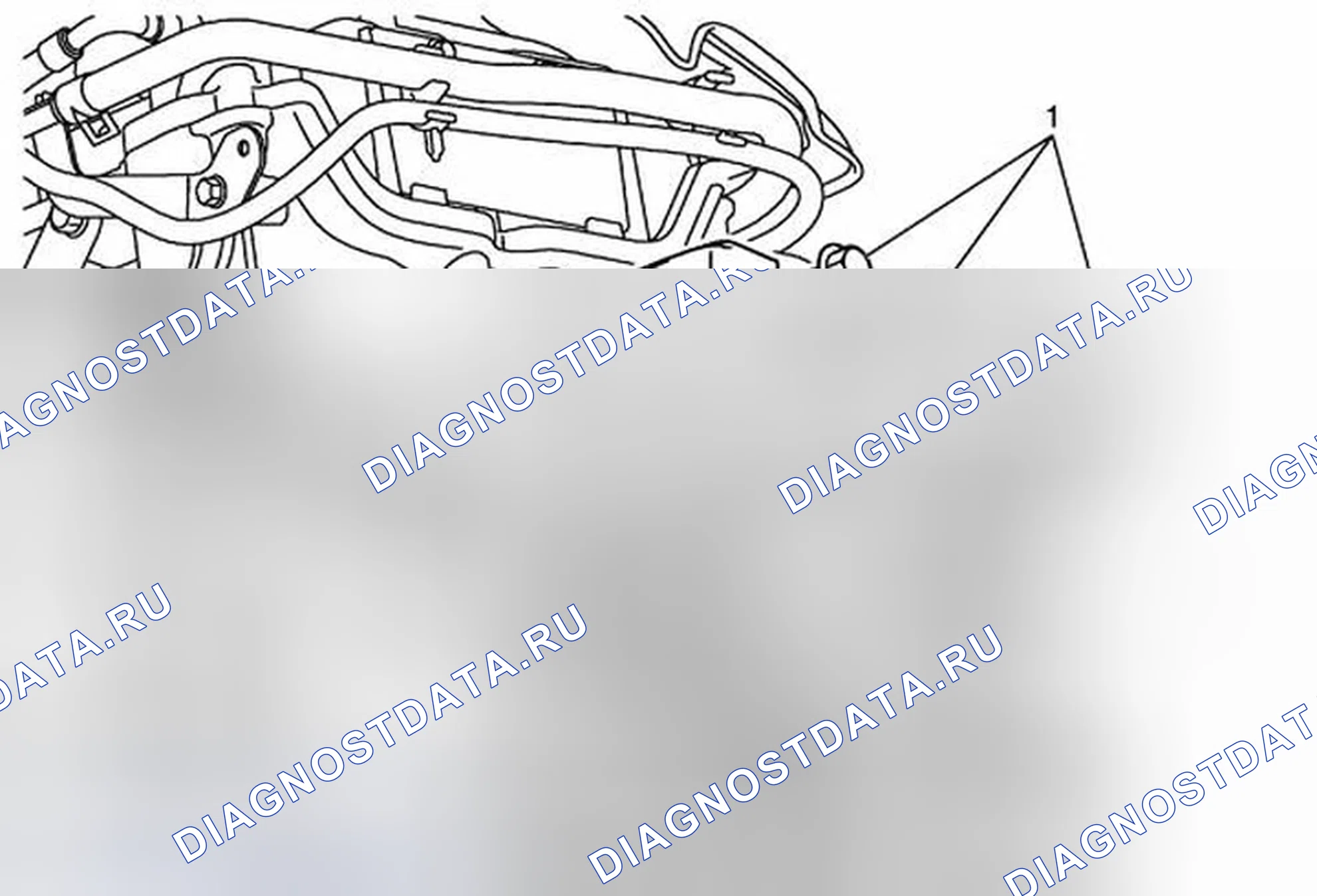 Рис. 86: Замена кронштейна крепления двигателя. Buick Regal V