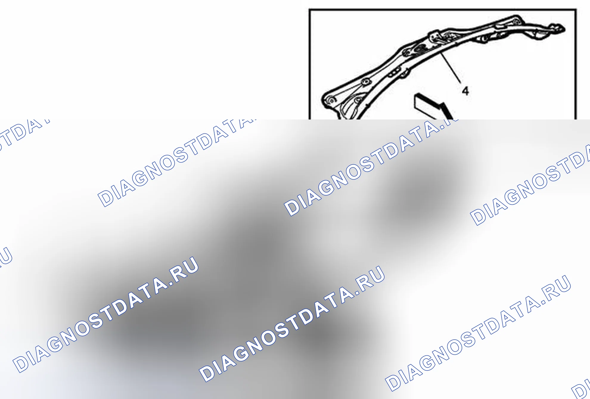 Рис. 44: Замена передней панели приточной камеры. Cadillac ATS I