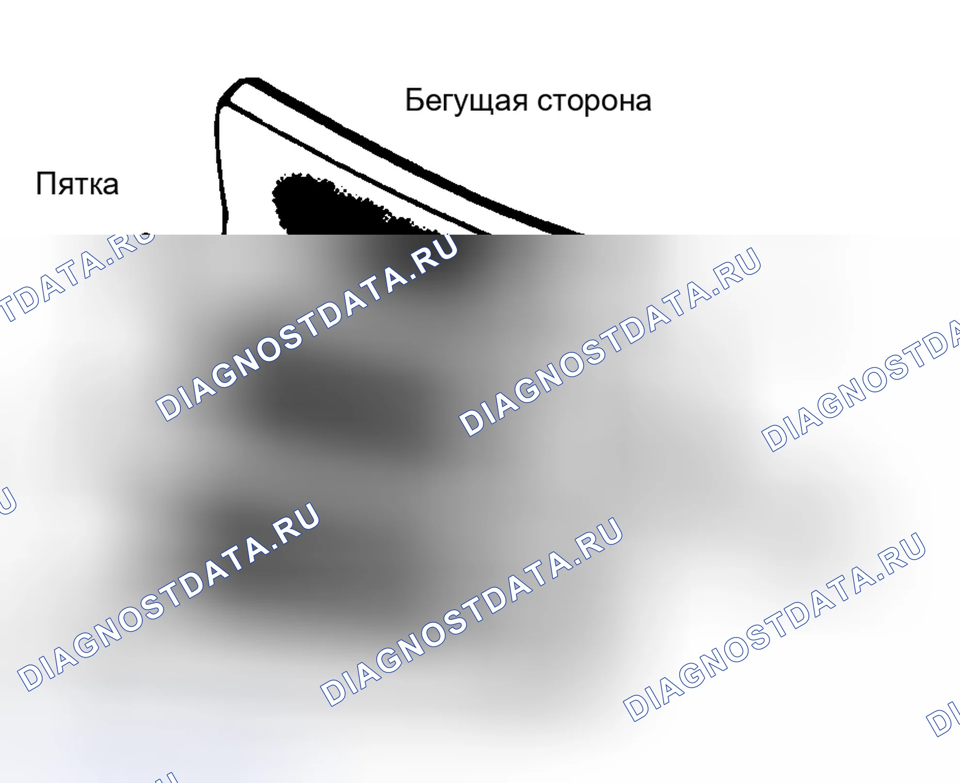 Рис. 27: Проверка схемы контакта зубьев зубчатого колеса. Toyota Tercel L20