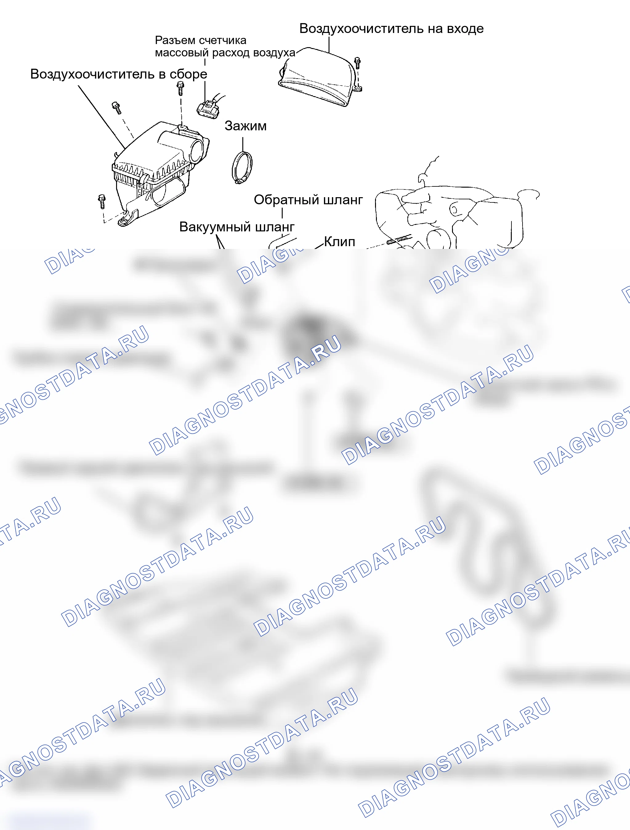 Рис. 70: КОМПОНЕНТЫ. Lexus GS III