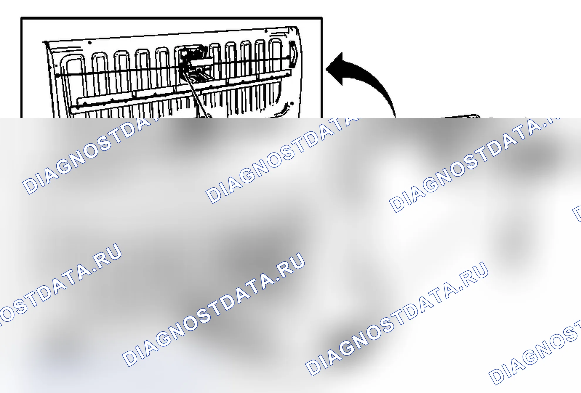 Рис. 8: Замена камеры заднего вида (Endgate). Chevrolet Tahoe III