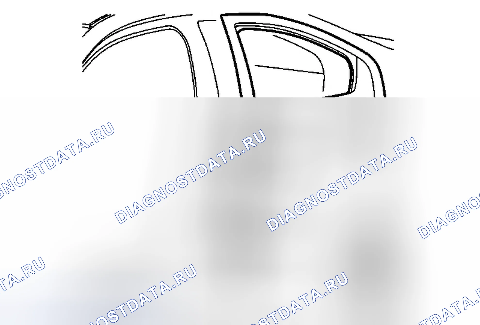 Рис. 49: Замена задней боковой двери. Chevrolet Volt I