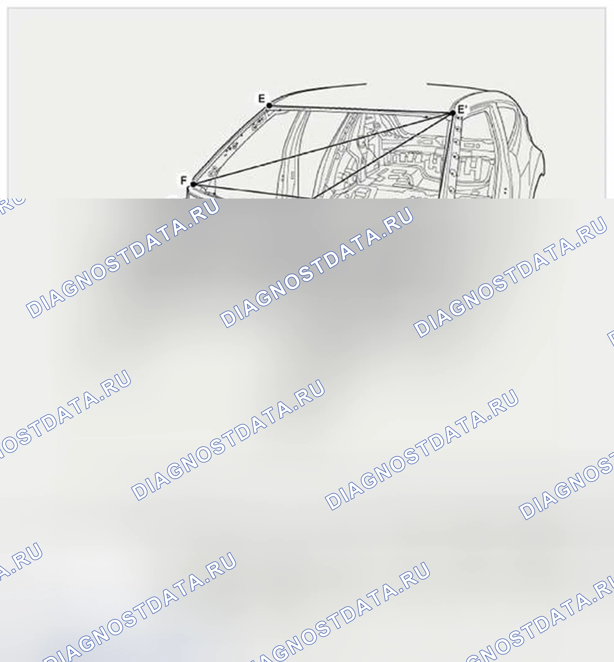 Рис. 4: Передняя часть кузова А. Hyundai Veloster I