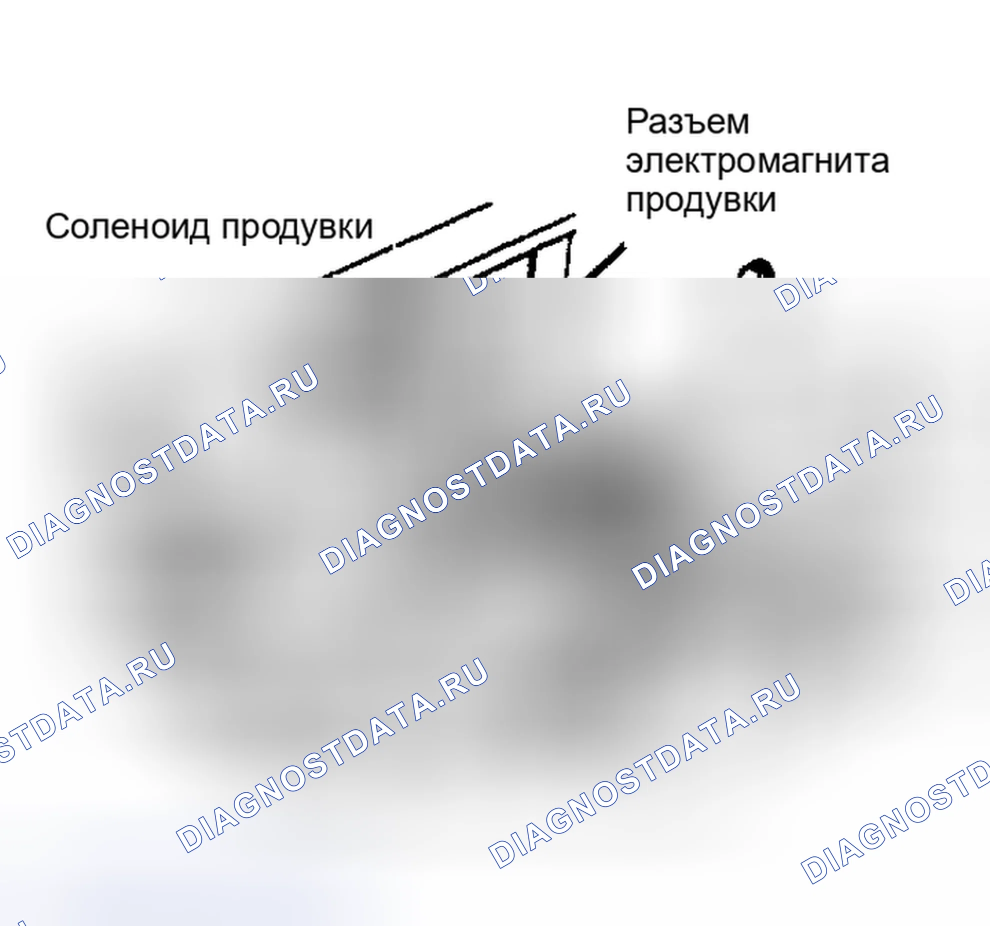 Рис. 24: ИСПЫТАТЕЛЬНЫЙ DR-18A - ЦЕПЬ СОЛЕНОИДА ПРОДУВКИ (расшифровка кода ошибки 31). Plymouth Acclaim I