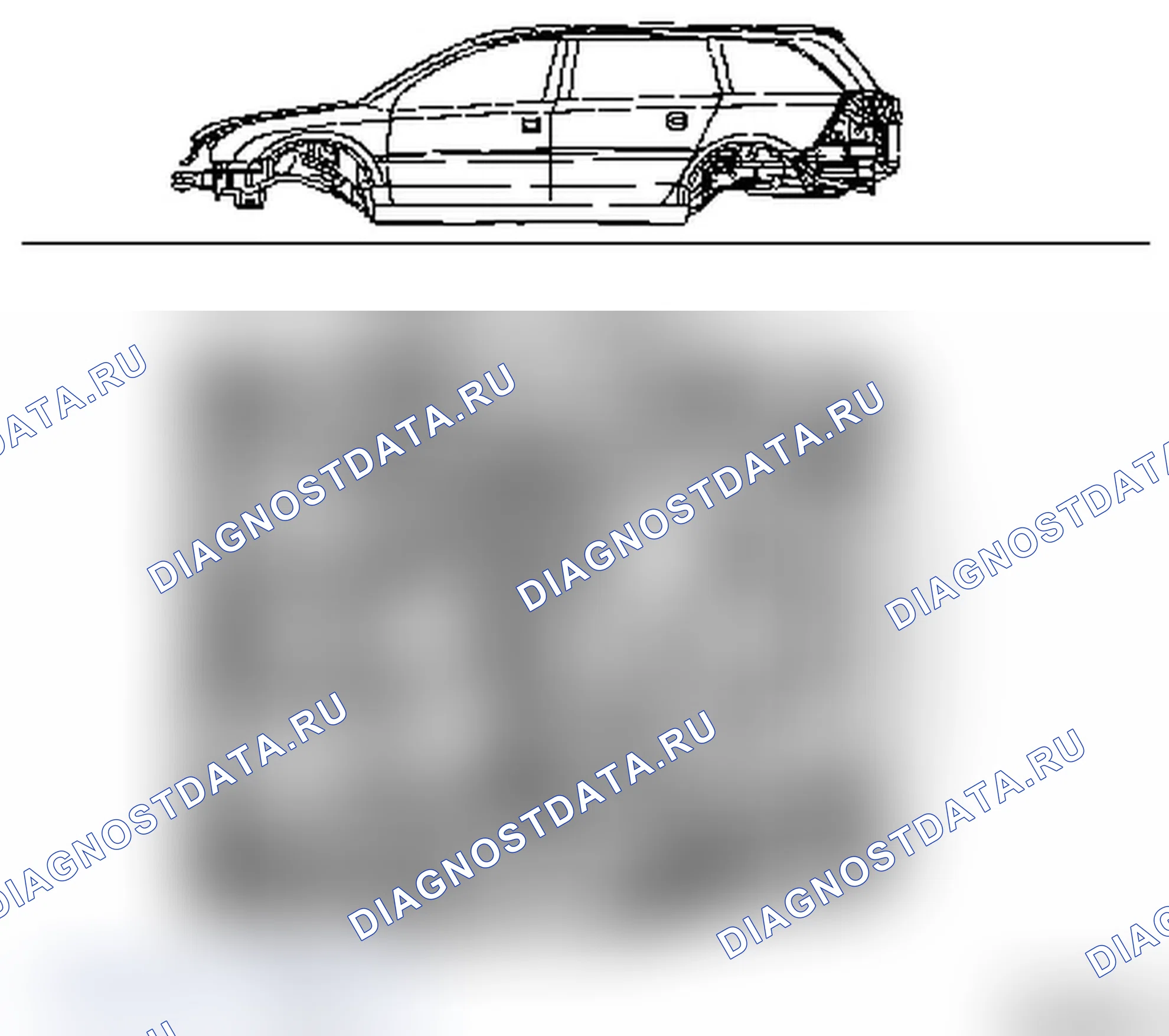 Меры по защите от коррозии Уплотнение шва. Opel Signum I рестайлинг