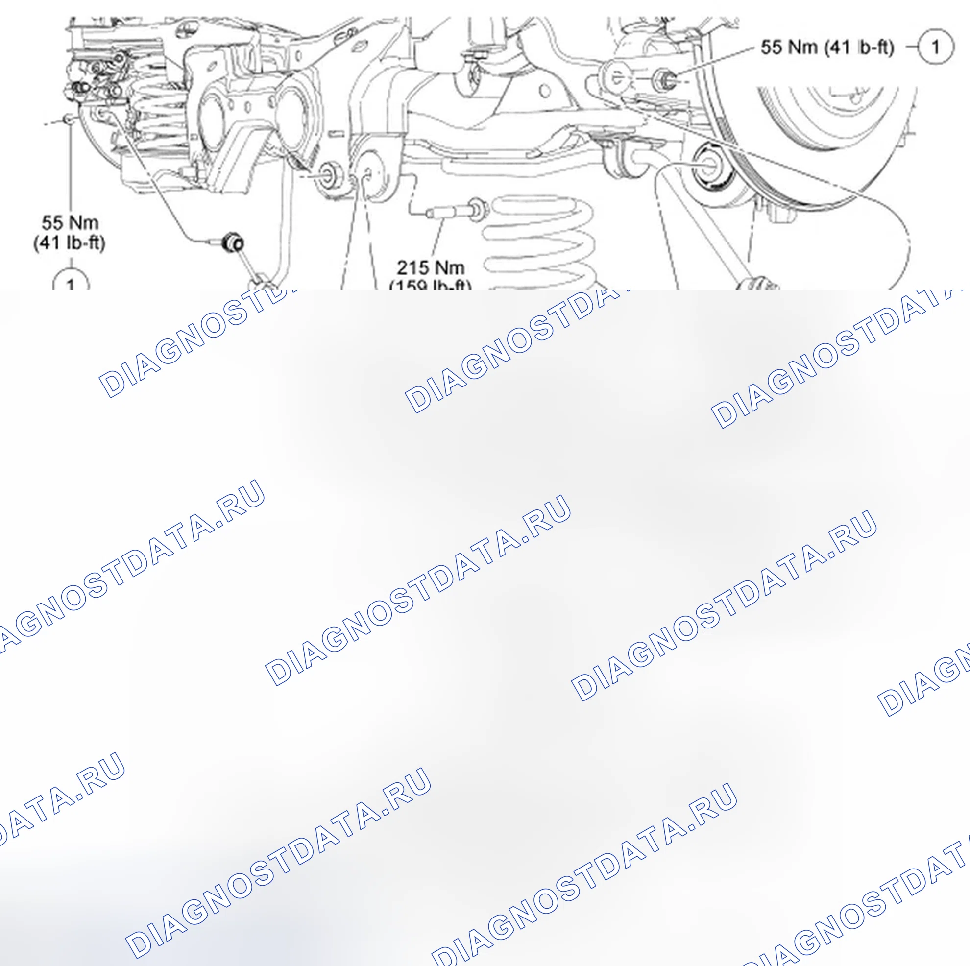 Рис. 24: Нижняя рука. Ford Taurus VI