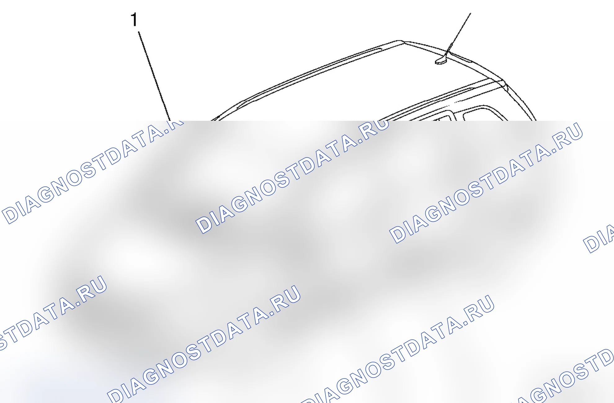 Схема размещения громкоговорителей в кузове. Opel Zafira B