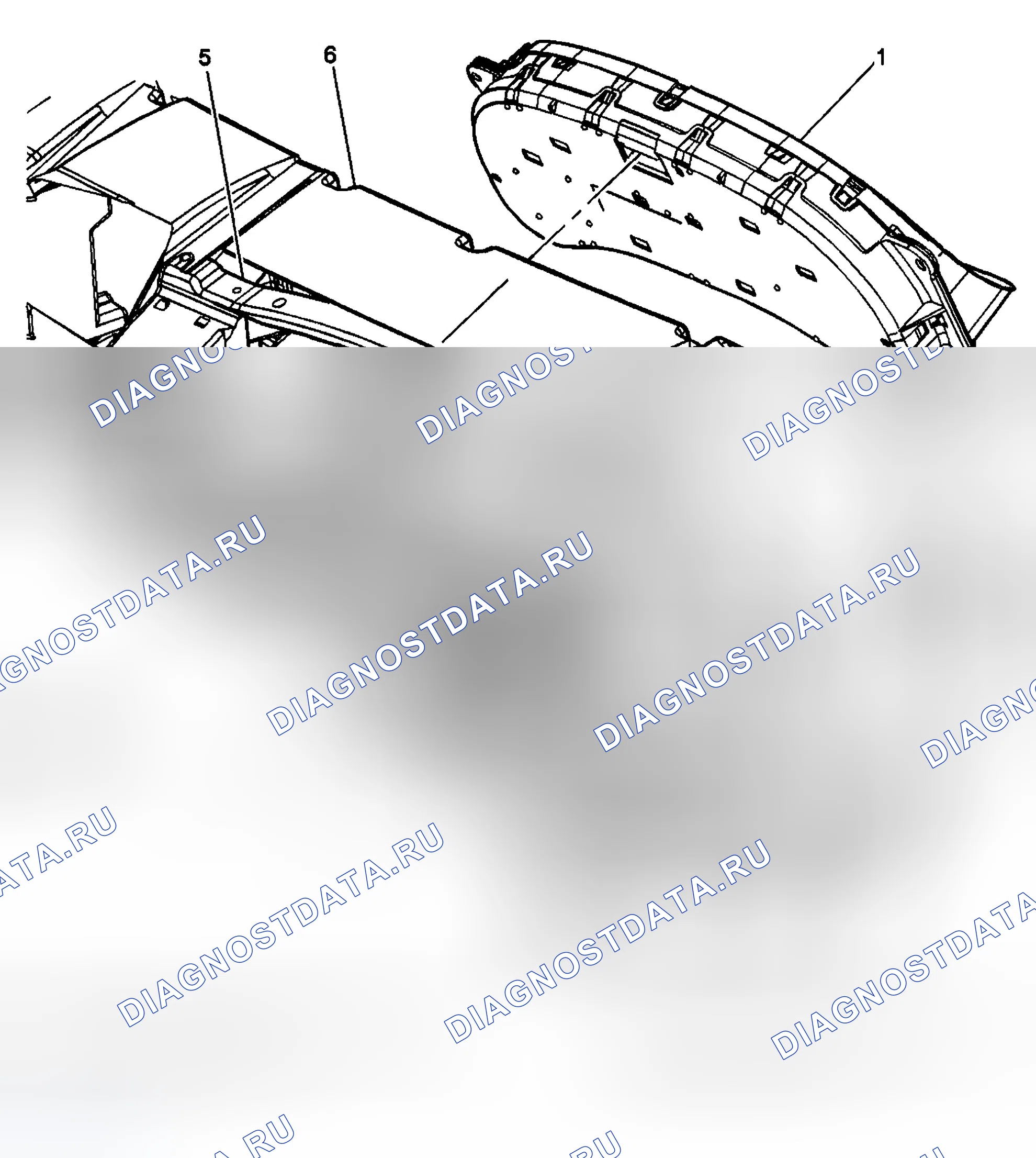 Рис. 13: Виды компонентов приборной панели, датчиков и консоли. Chevrolet Silverado 1500 HD 