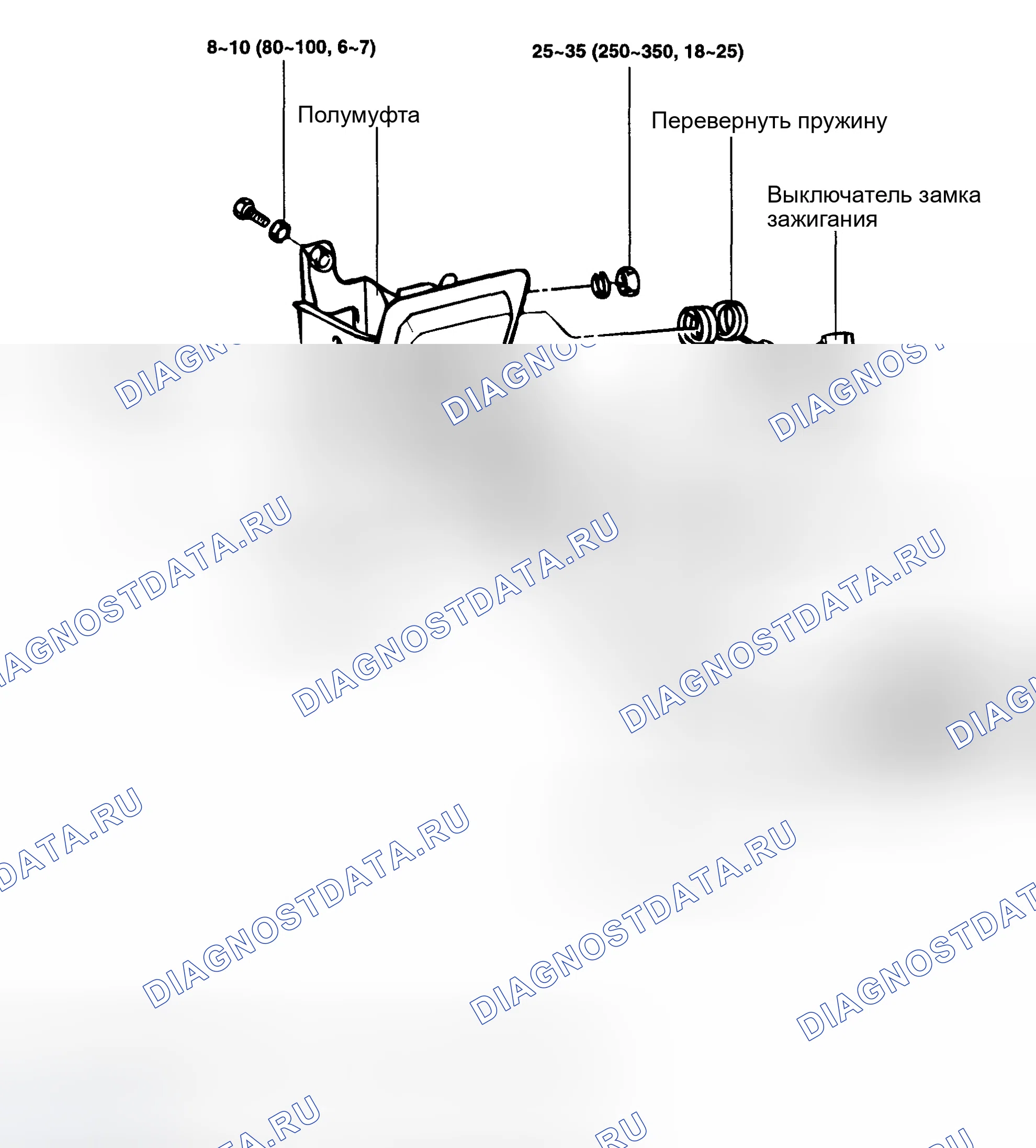 Рис. 17: КОМПОНЕНТЫ. Hyundai Santa Fe I