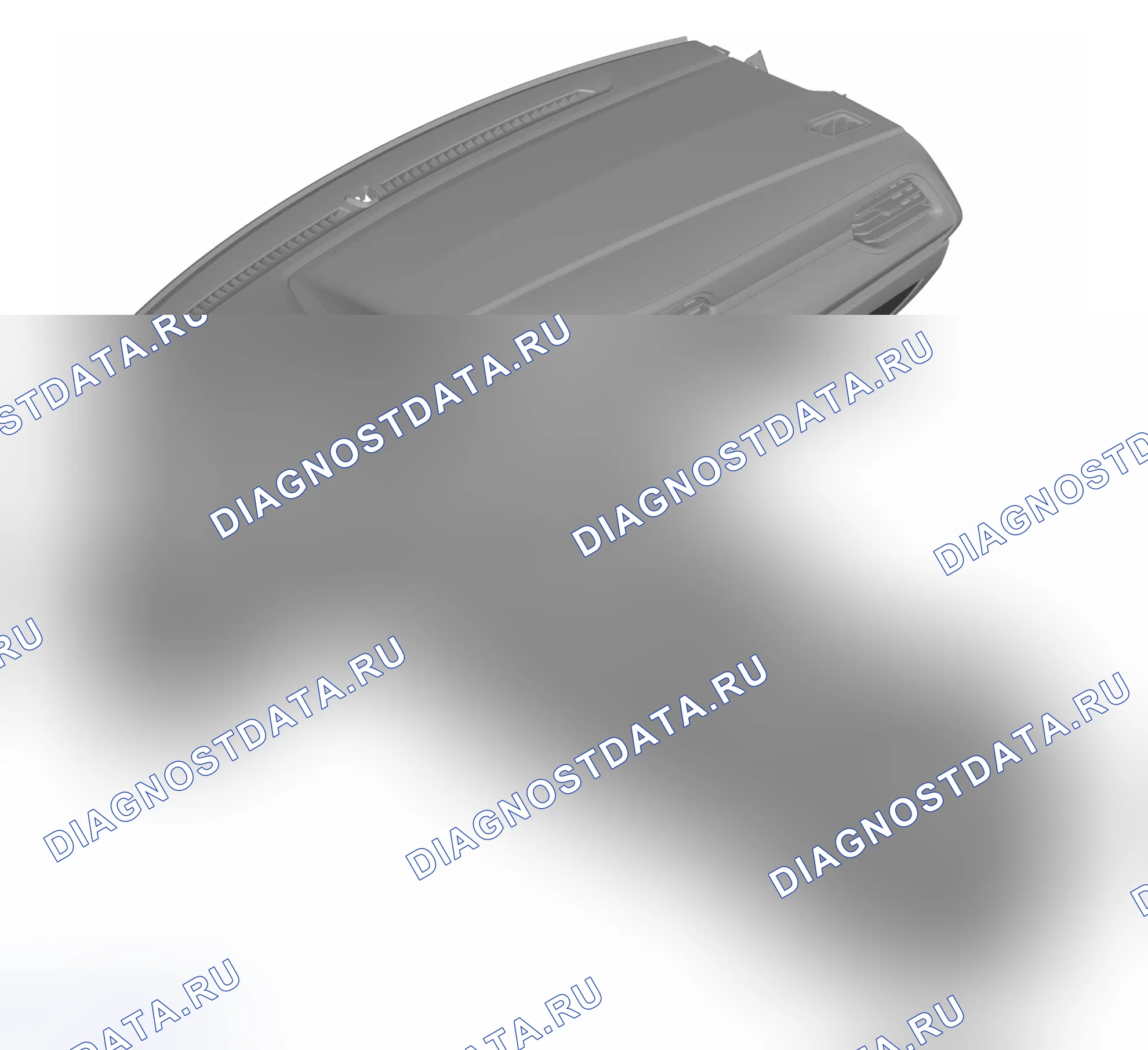 Схема расположения бардачка — Haval F7. Haval F7 I
