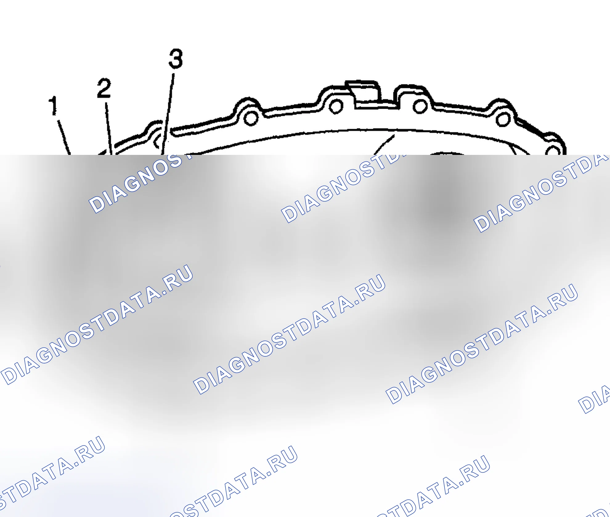 Рис. 58: Задняя половина корпуса. GMC Yukon II