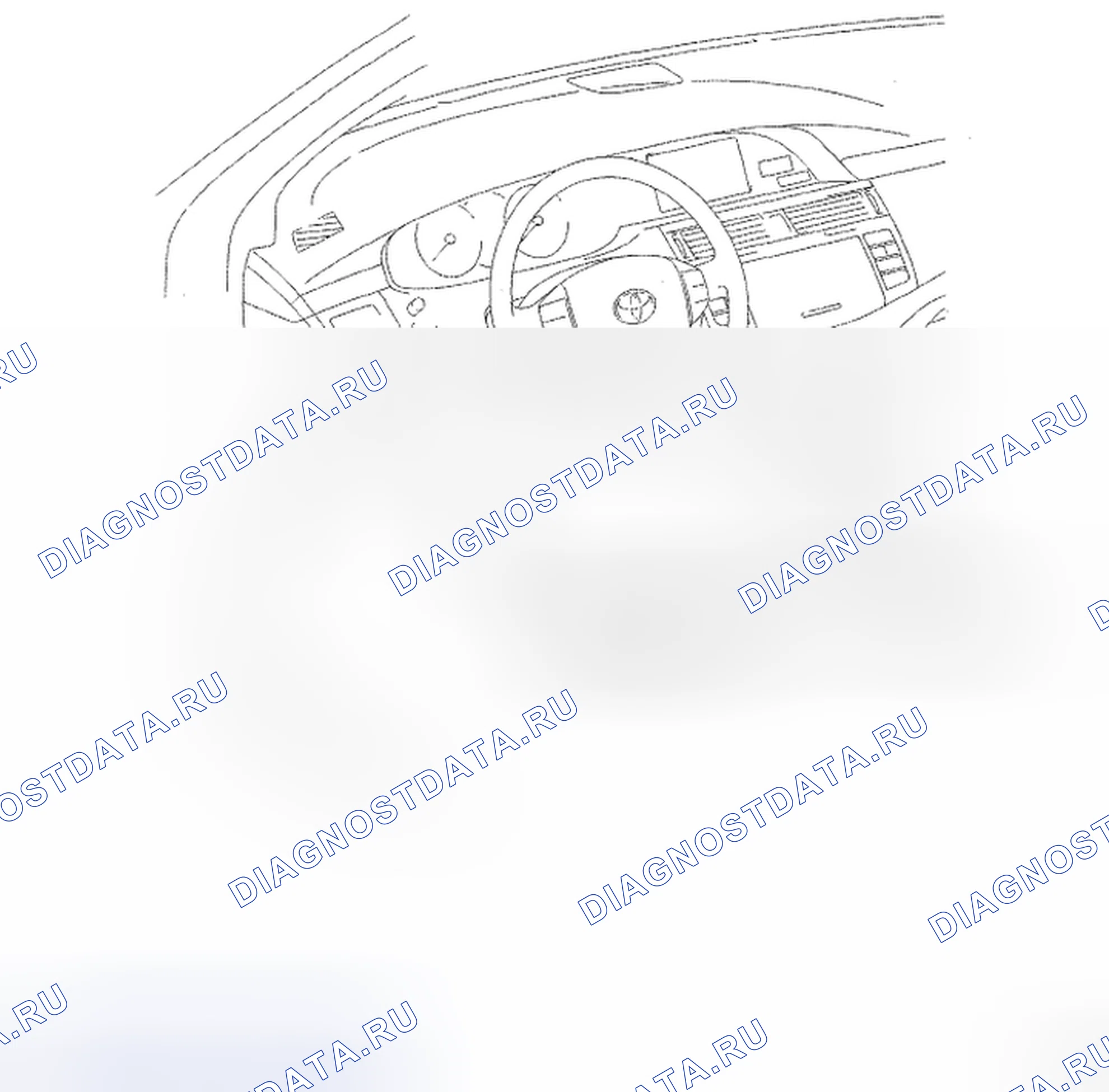 Рис. 42: КОМПОНЕНТЫ. Toyota Avalon XX30 рестайлинг
