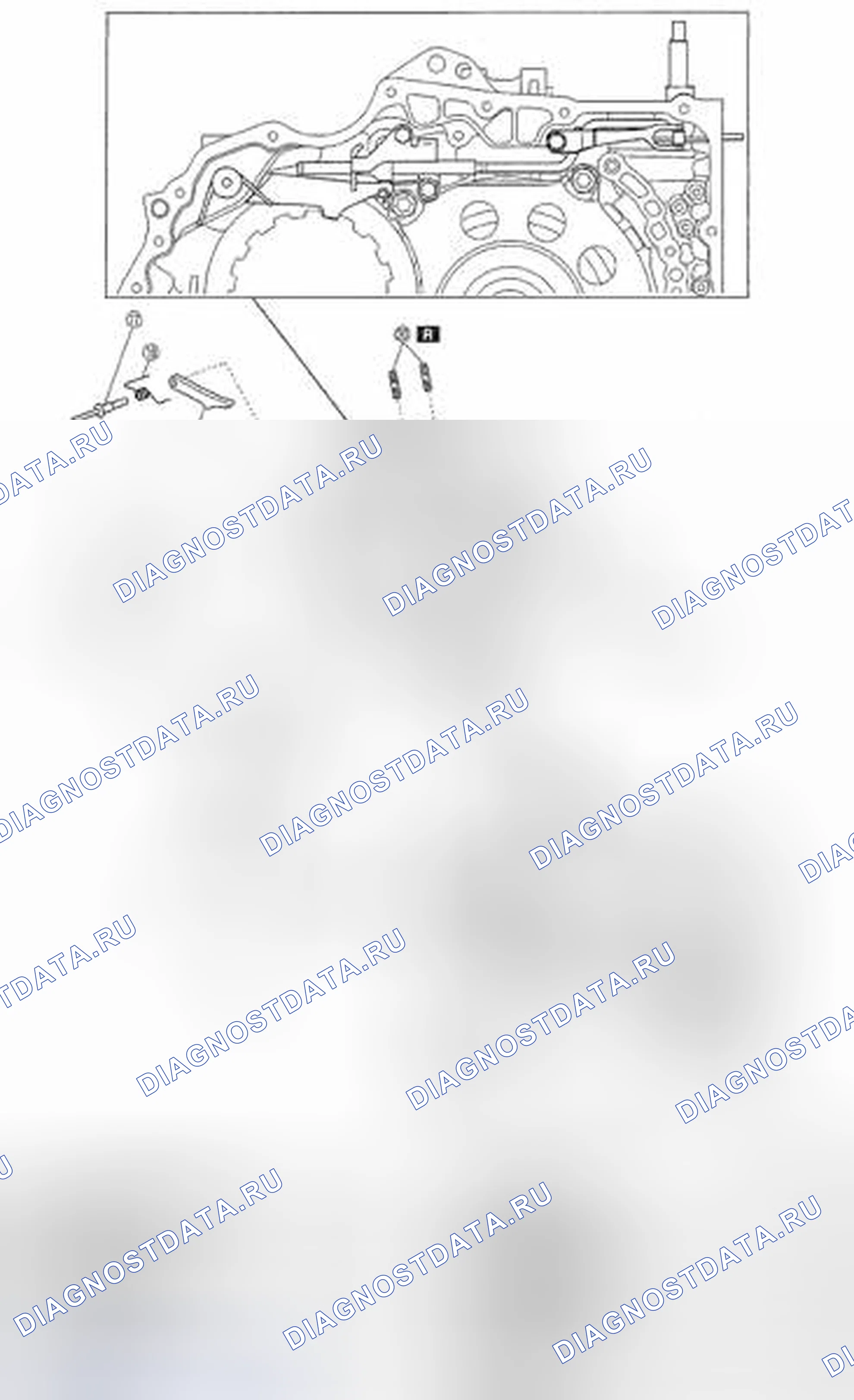 Рис. 122: Компоненты. Mazda CX-7 I