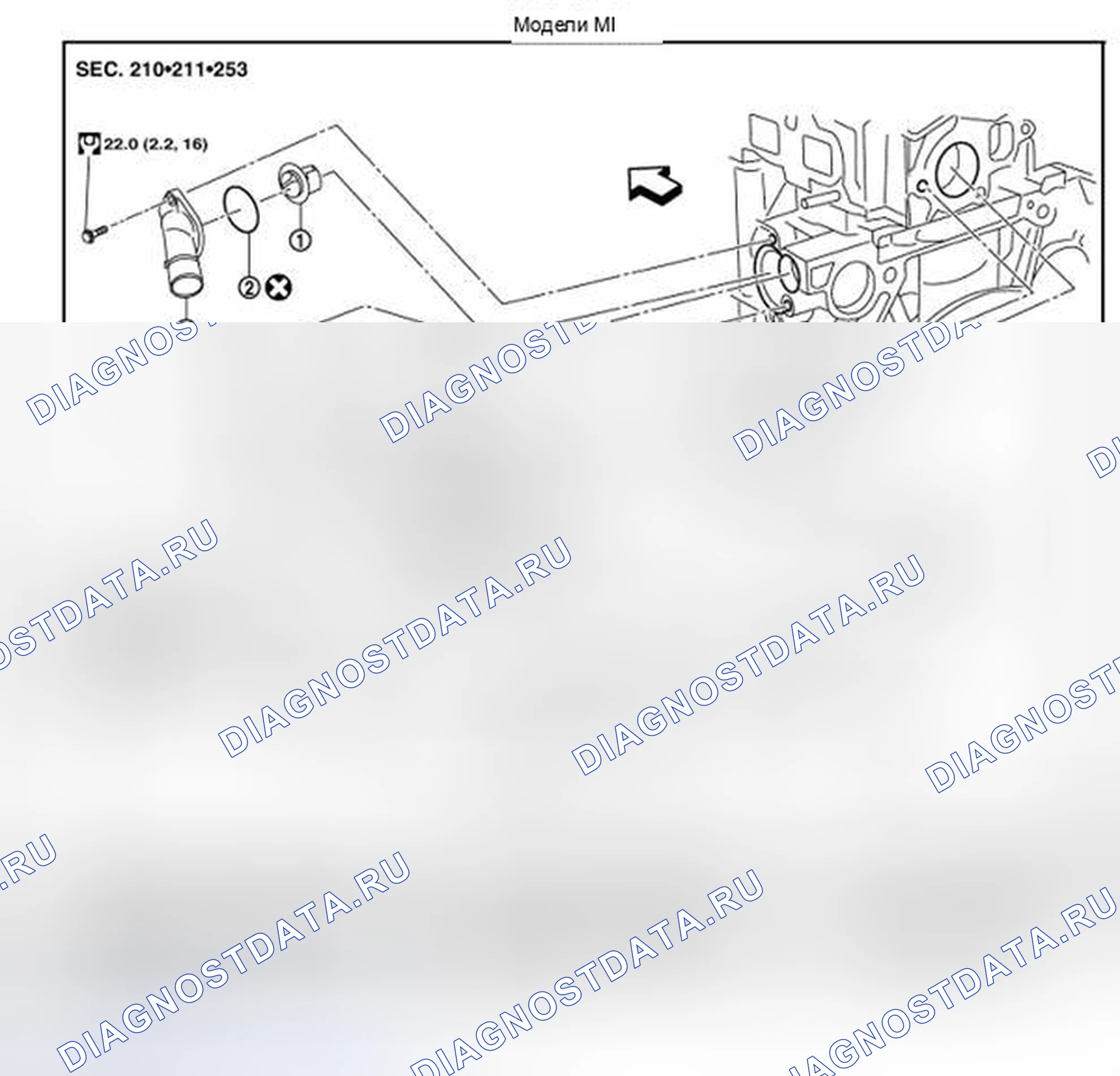 Рис. 49: Компонент. Nissan Sentra B16 рестайлинг