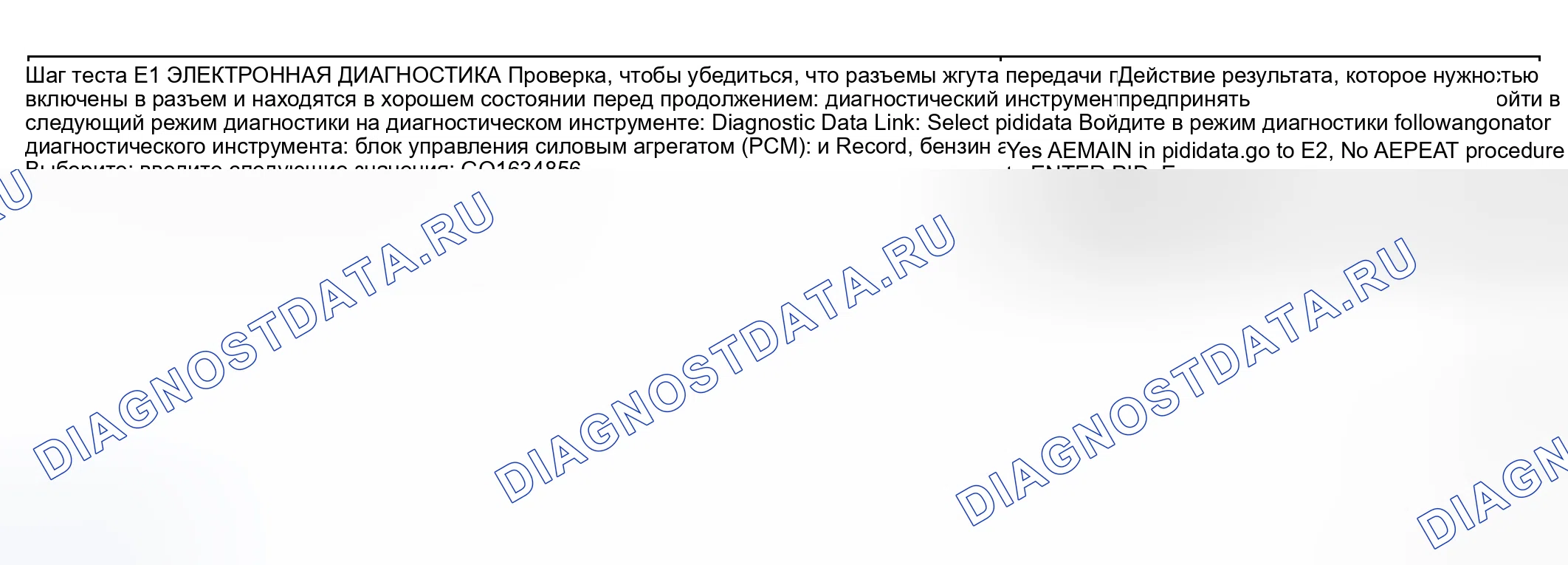 Рис. 453: Процедура испытаний. Hyundai ix20 I рестайлинг