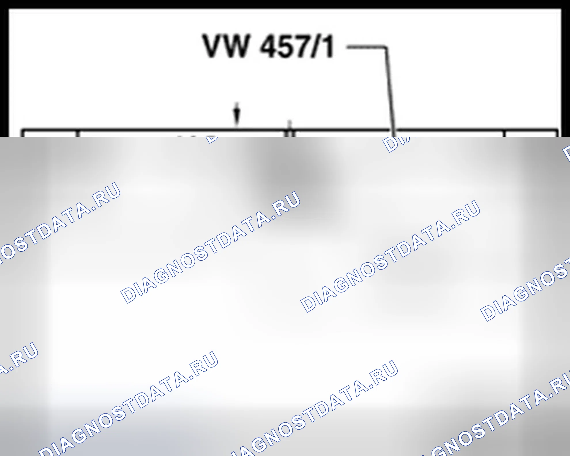 Рис. 174: Изменение опорной направляющей VW 457/1. Audi TT 8N