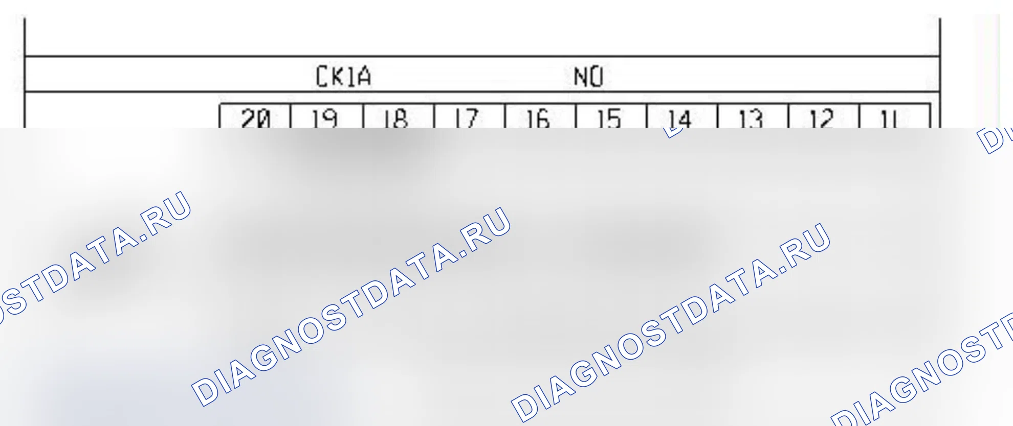 Распиновка разъёма 240 —. Renault Avantime I