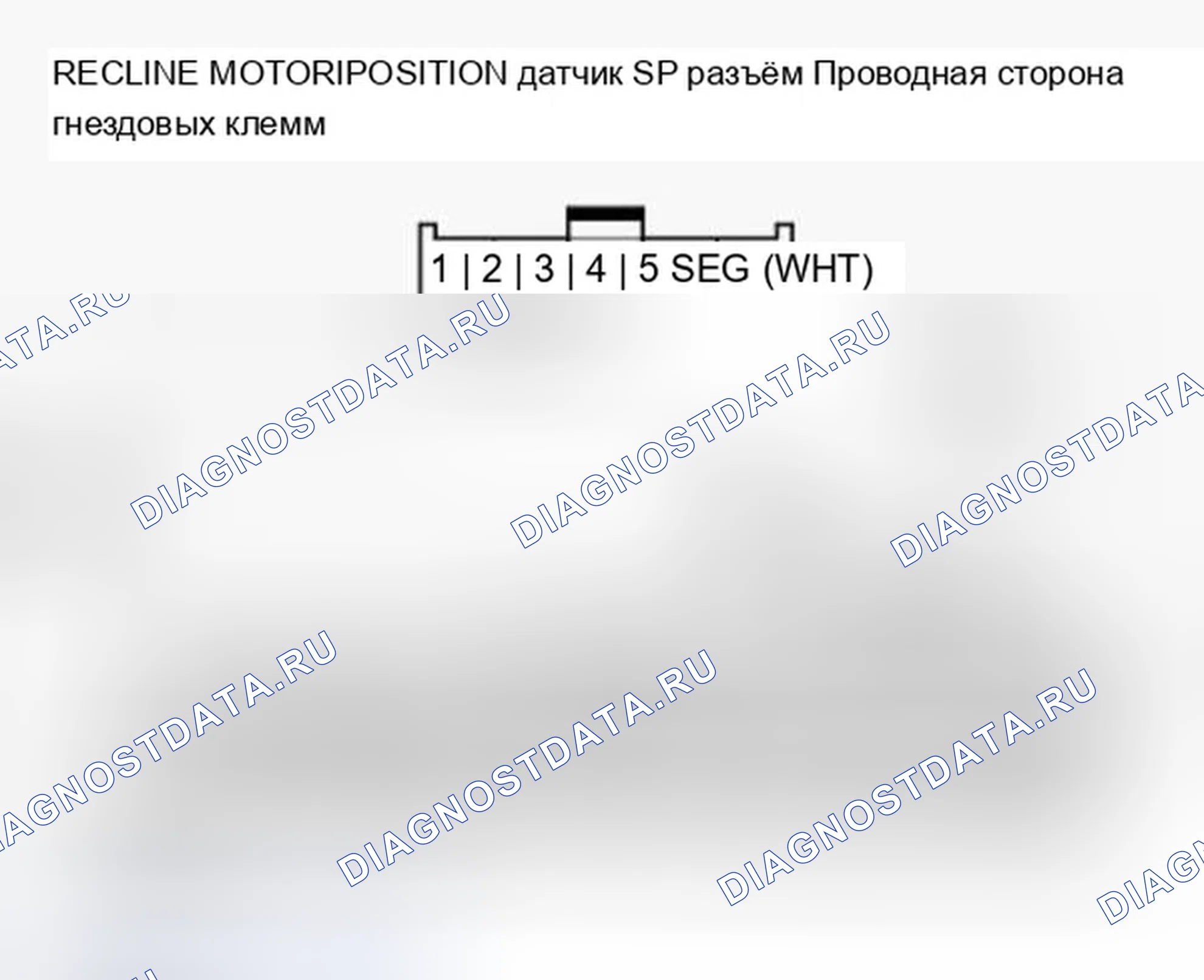 Рис. 157: B1828 расшифровка кода ошибки: импульсная ошибка двигателя откидной линии сиденья водителя. Acura TSX II
