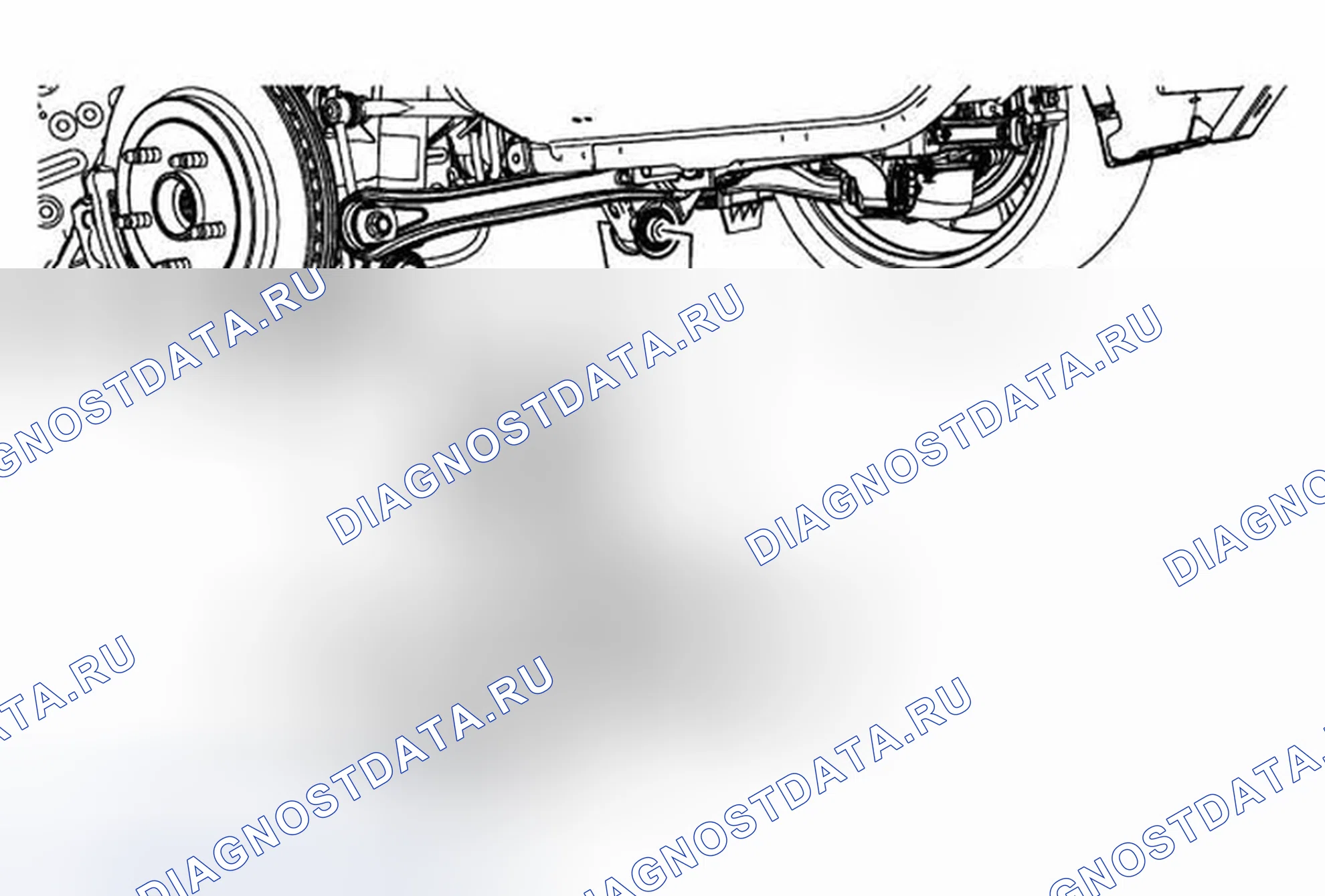 Рис. 16: Замена нижнего рычага управления. Cadillac ATS I