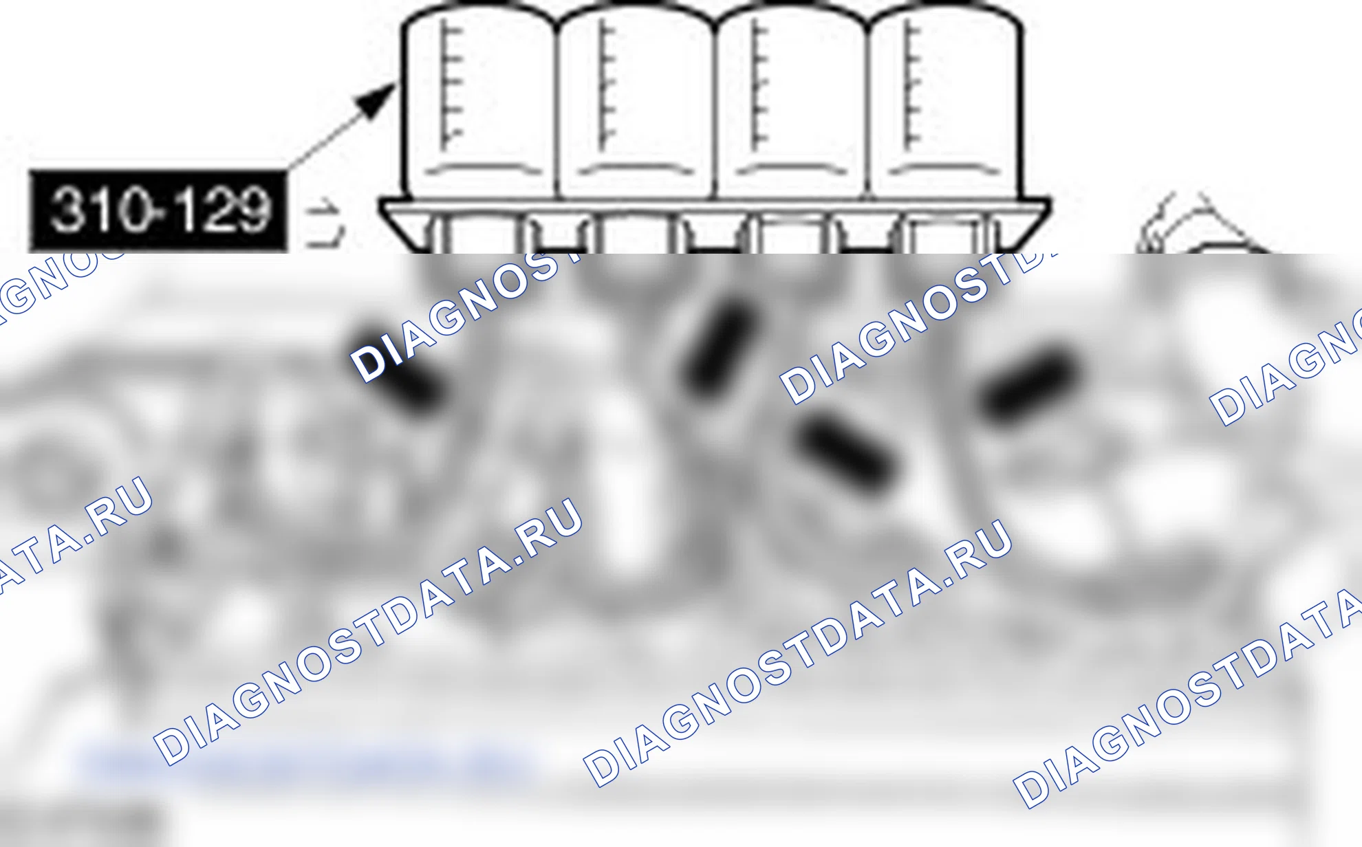 Диагностика подачи топлива и органов управления. Ford Transit Connect I