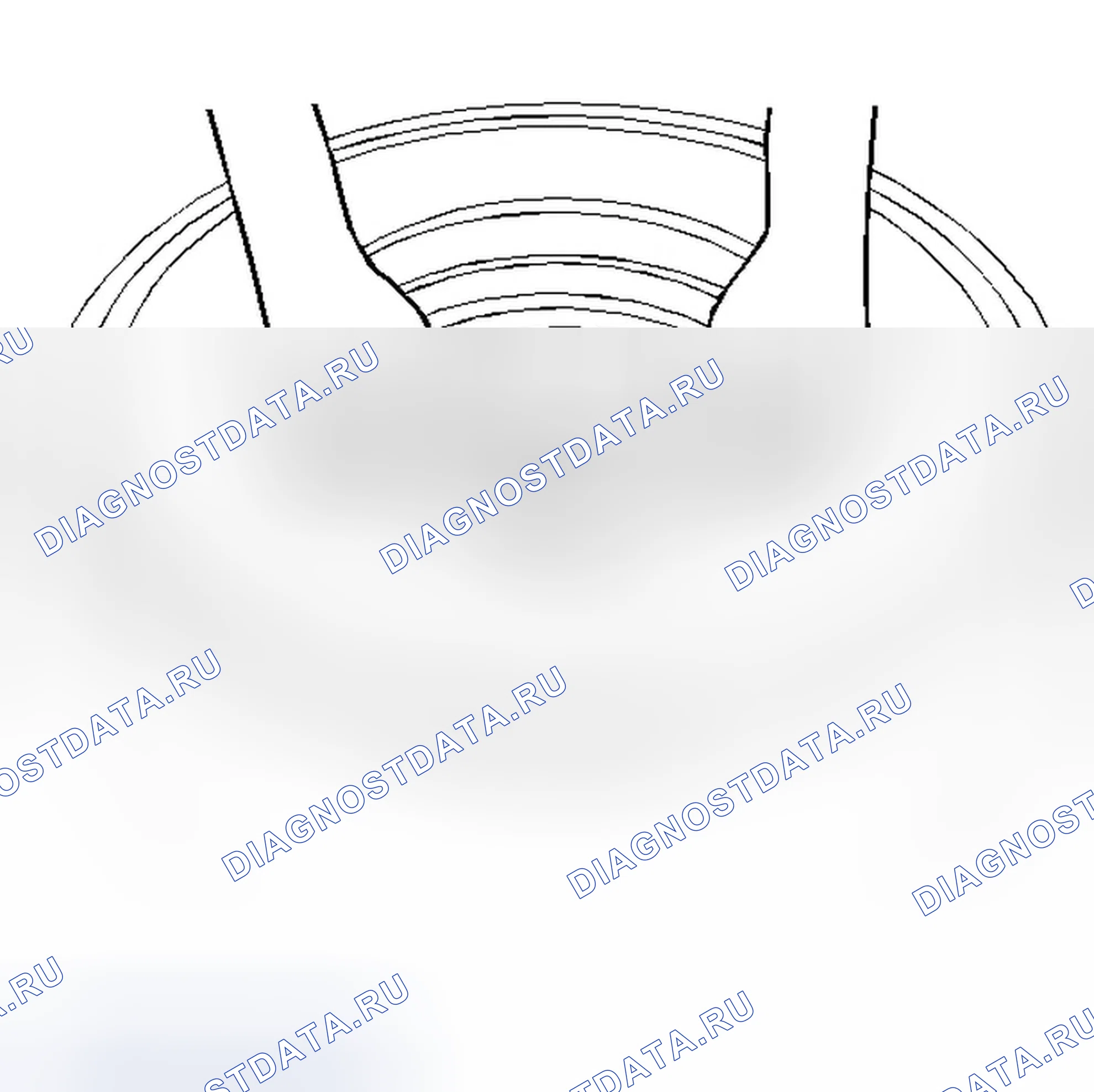 Рис. 8: Проверка поверхности крепления колеса. Chevrolet Silverado 3500 