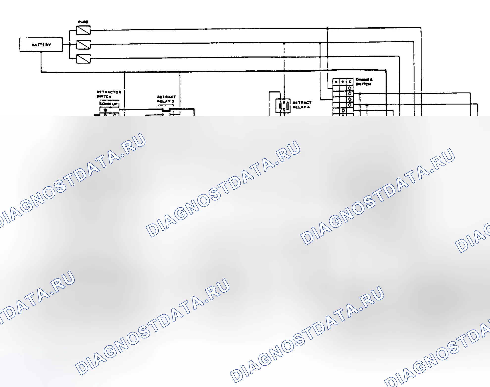 Рис. 3: СХЕМНЫЙ РЕЖИМ РАБОТЫ [В]. Nissan Pulsar N13