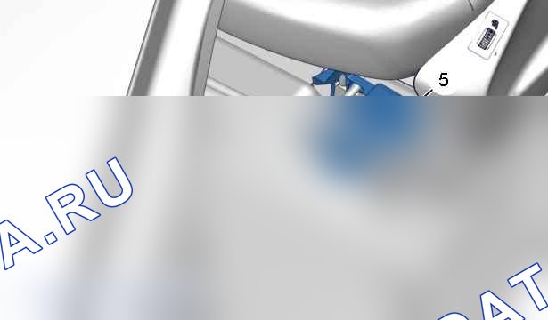 Снятие - установка: переднего сиденья — c5gg09md. Citroen C3 II