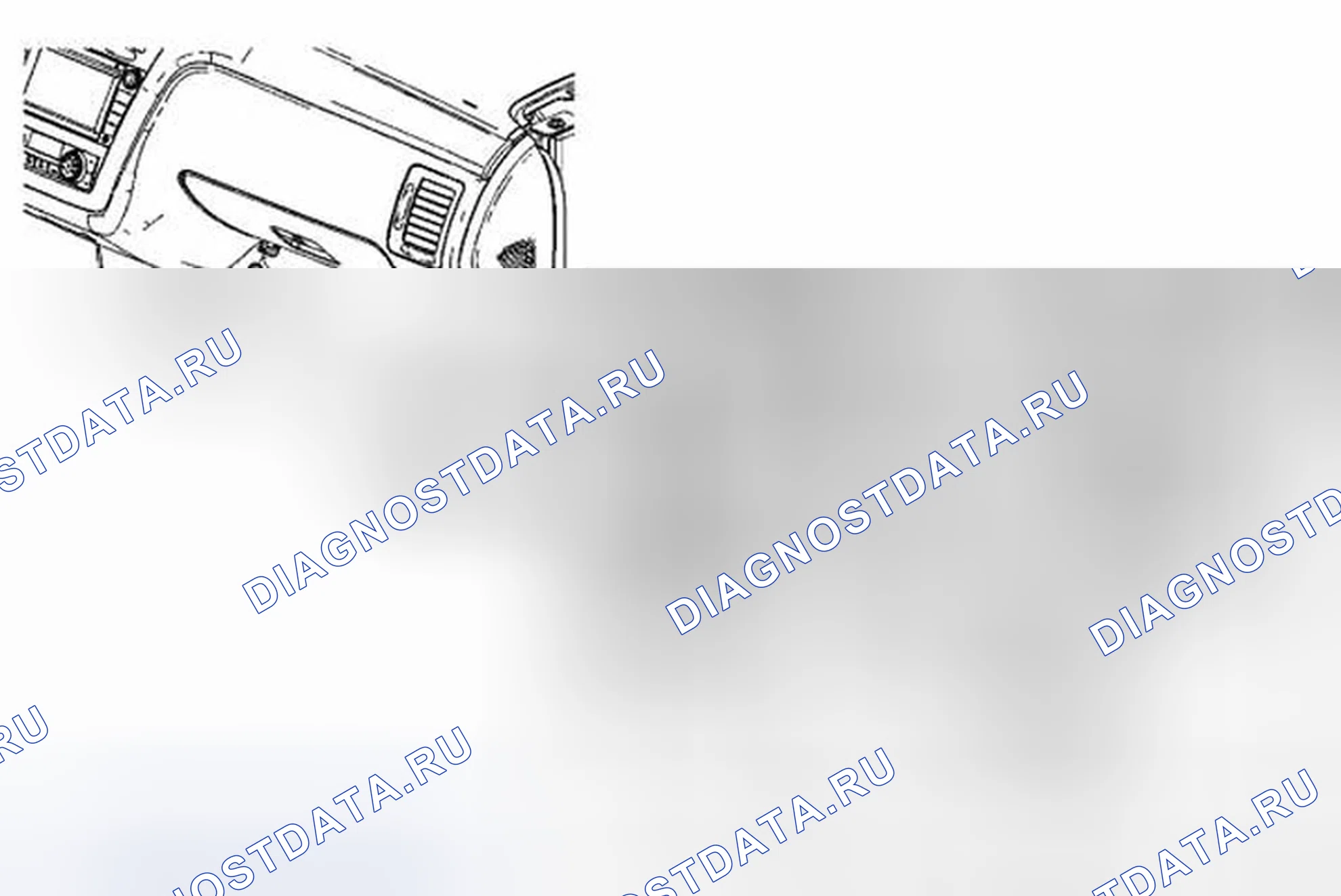 Рис. 37: Замена резистора двигателя вспомогательного вентилятора. Cadillac DTS I
