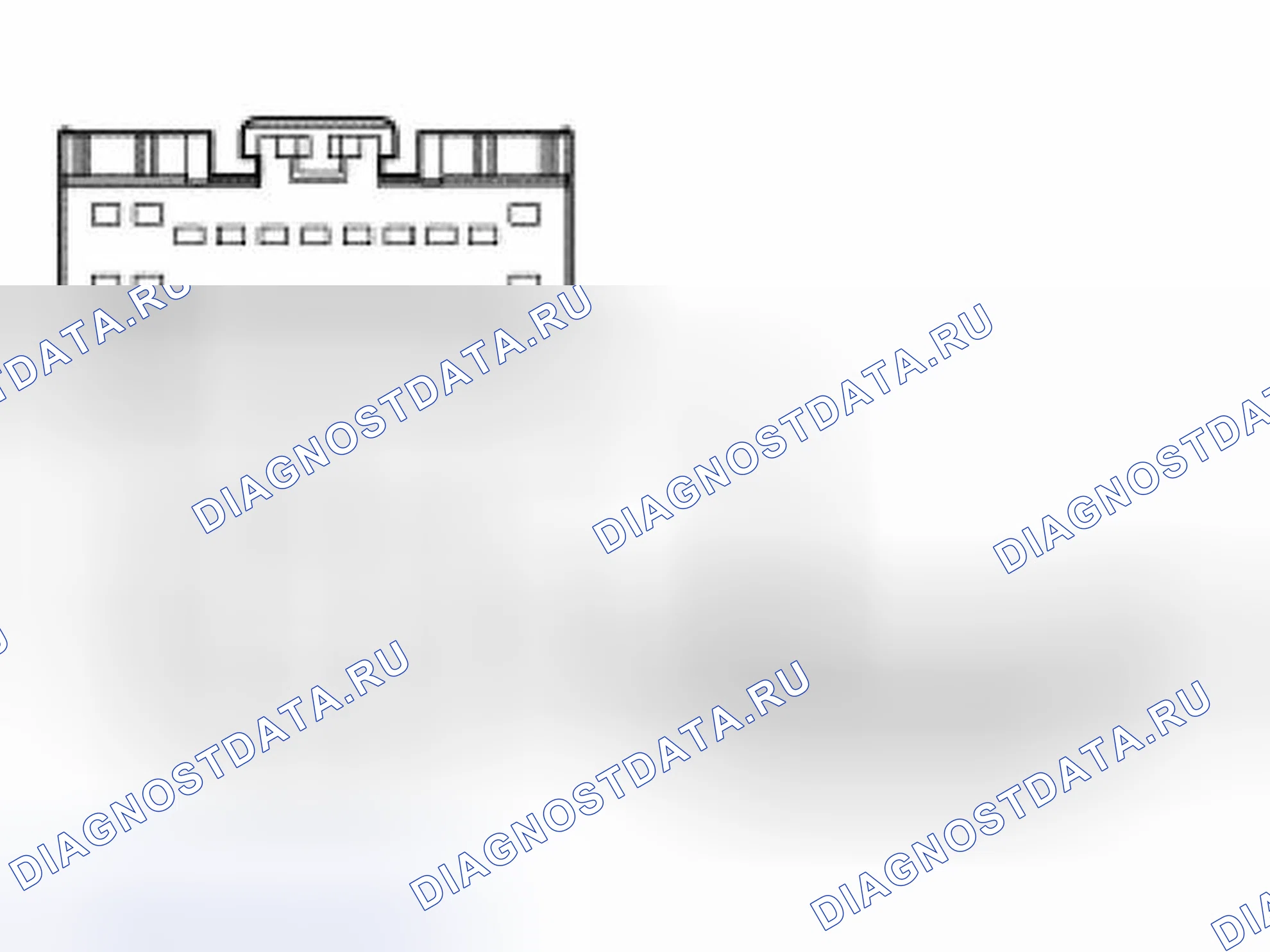 Рис. 58: КОНТРОЛЬНАЯ ТОЧКА F: МОДУЛЬ ДВОЙНОГО АВТОМАТИЧЕСКОГО РЕГУЛИРОВАНИЯ ТЕМПЕРАТУРЫ (DATC) НЕ ОТВЕЧАЕТ НА ДИАГНОСТИКУ. Hyundai ix25 II