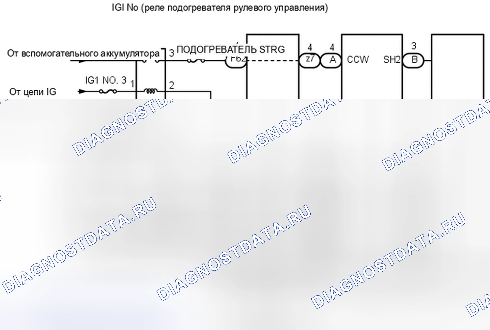 Рис. 111: электросхема. Toyota Highlander III
