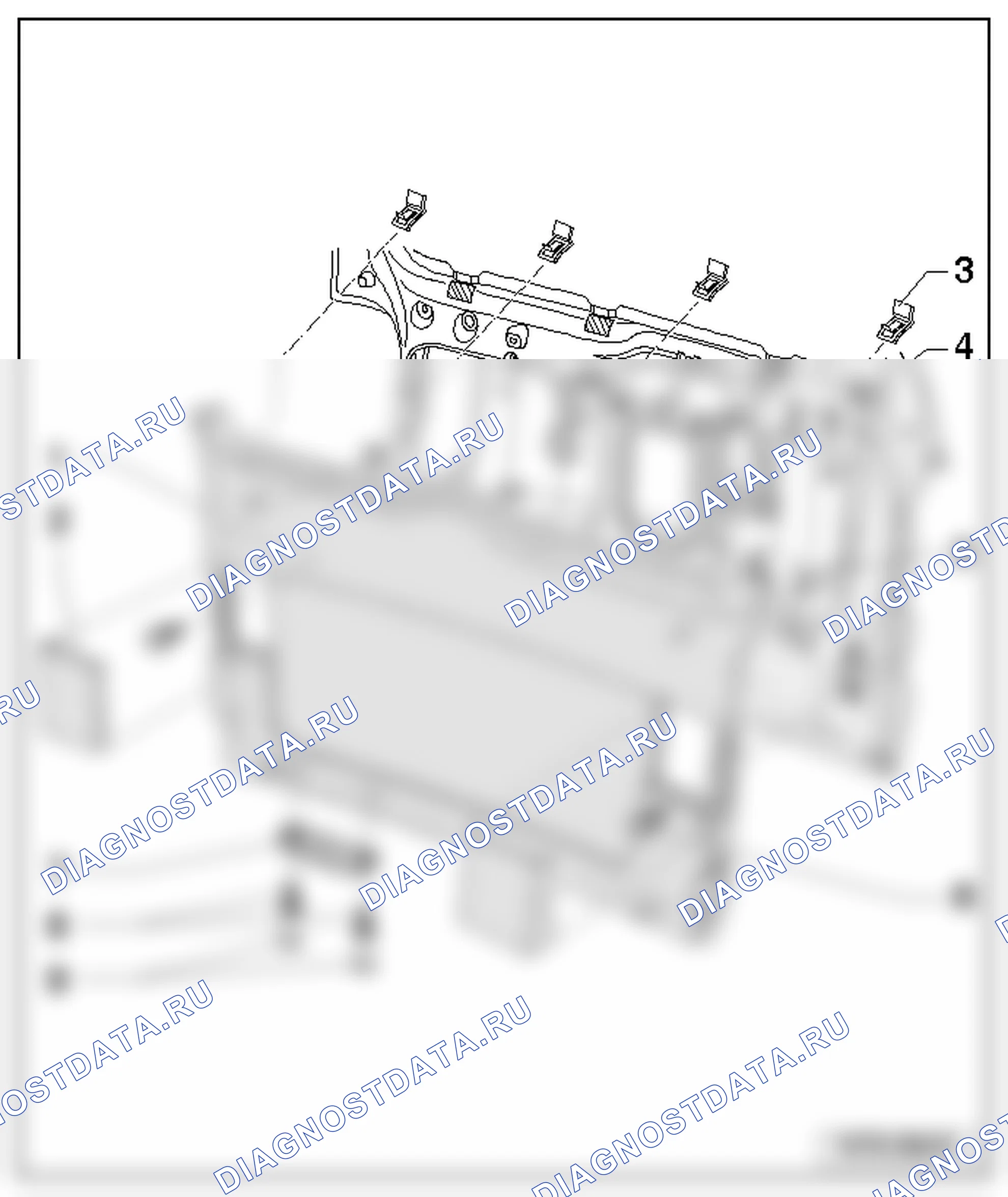 Задний крышка коррекция (General кузов repairs, interior) (исполнение 2). SEAT Alhambra I