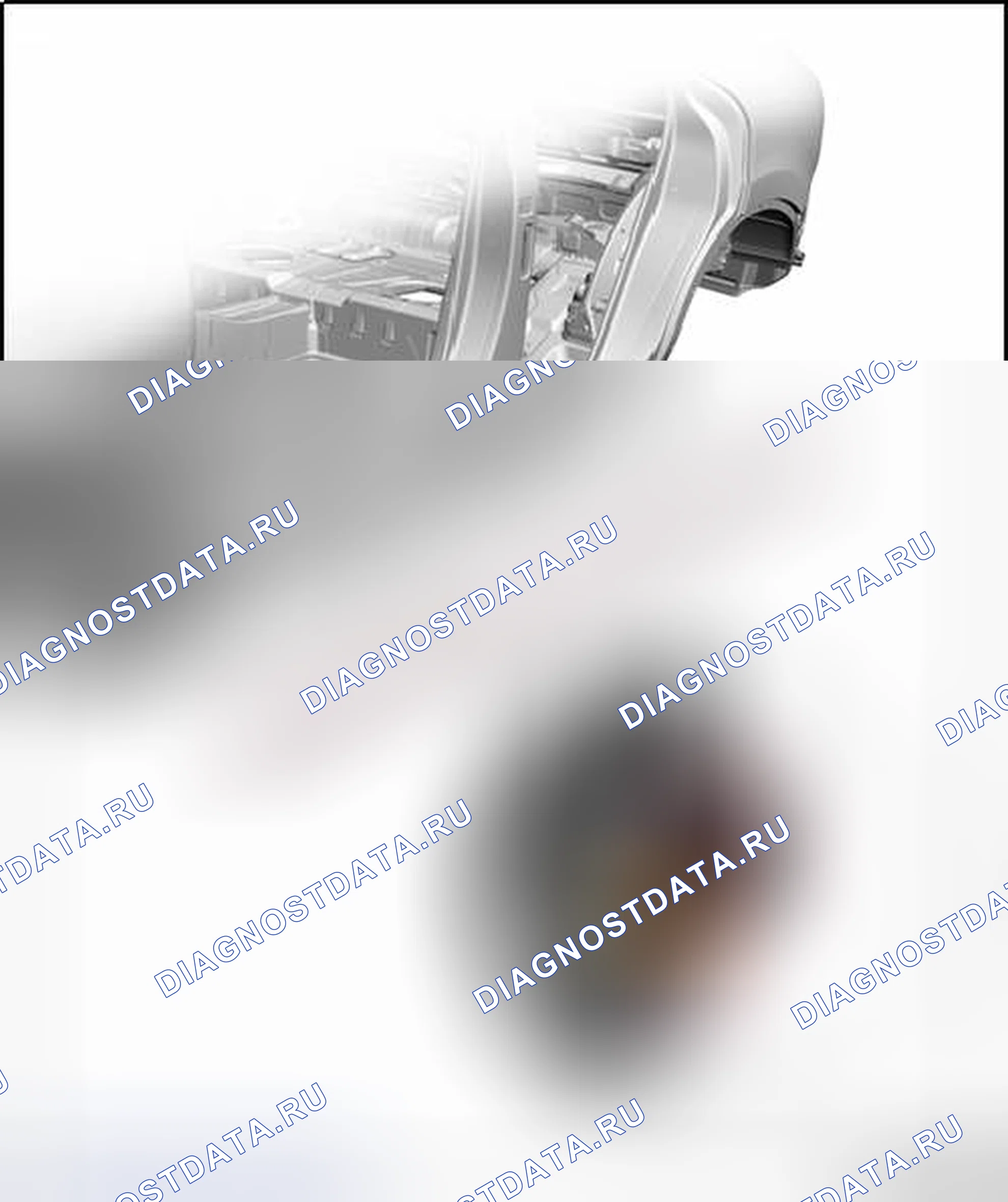 Рис. 76: УПЛОТНЕНИЕ ПОДОКОННИКА. Volkswagen Touareg II