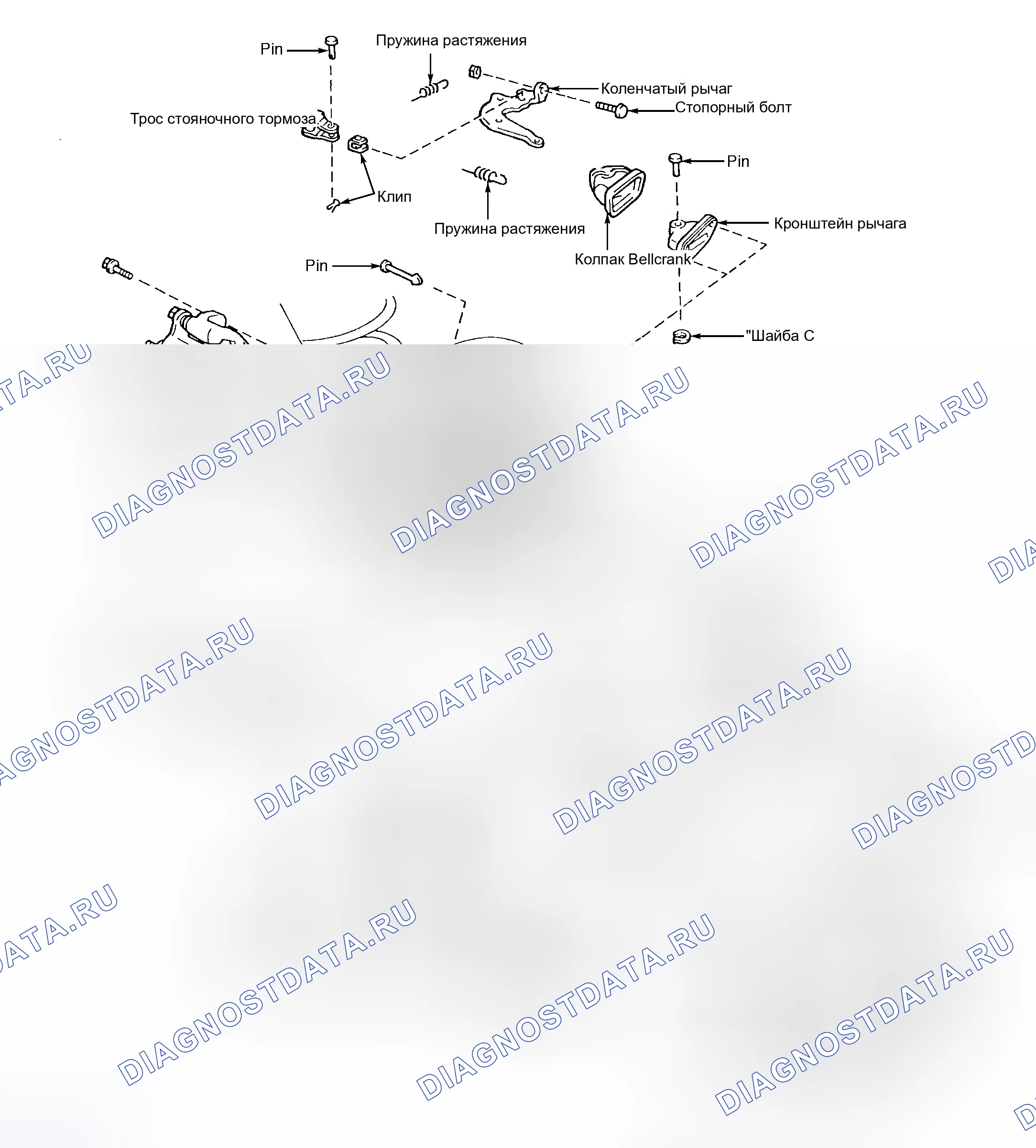 Рис. 9: Удаление (Land Cruiser / LX470). Toyota RAV4 I