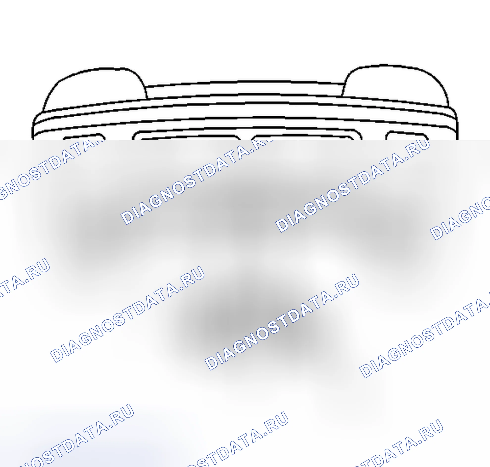 Рис. 17: Под поперечиной передней подвески. Pontiac Vibe I рестайлинг