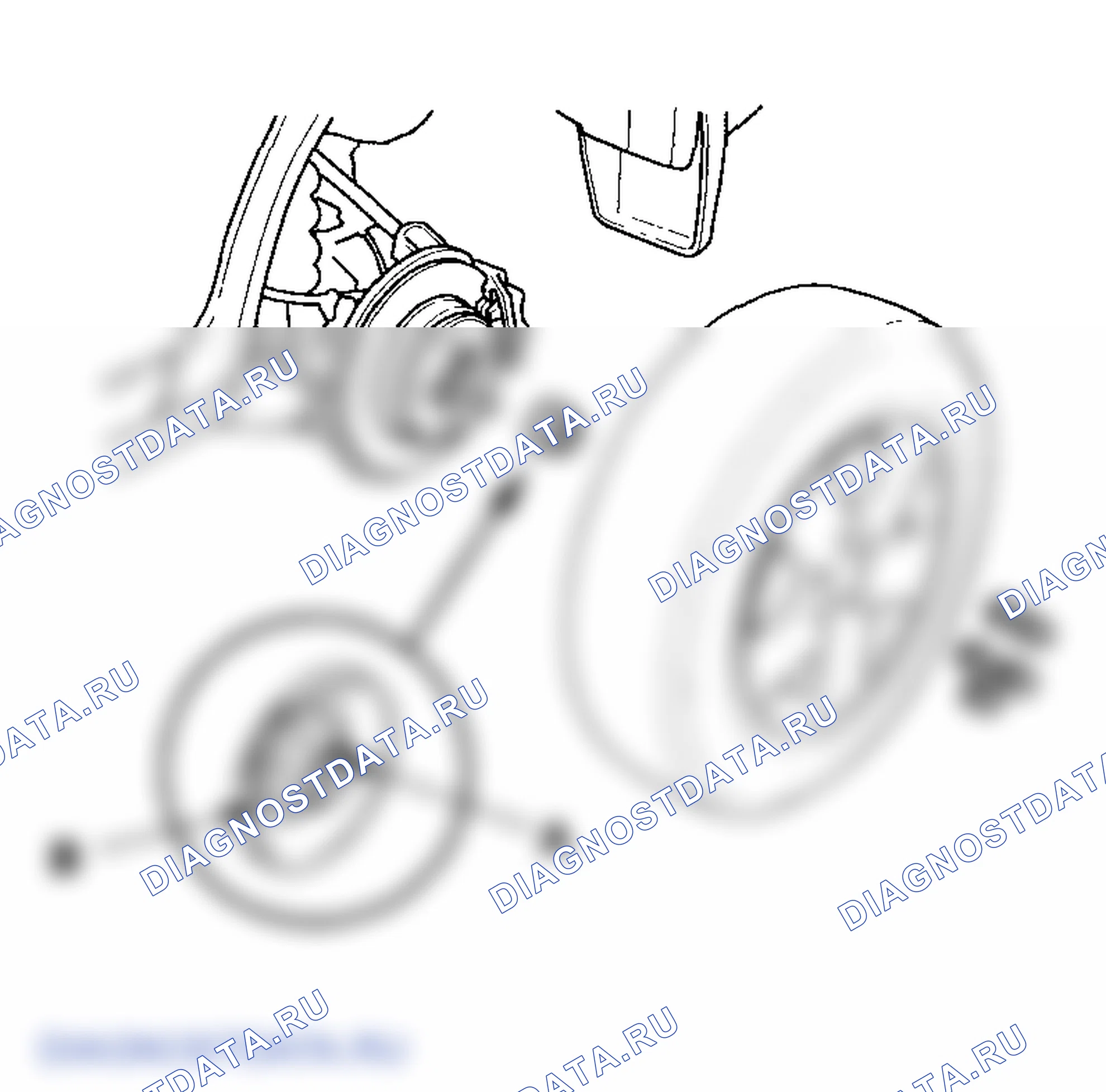 Рис. 89: Демонтаж заднего приводного вала. Honda Element YH2