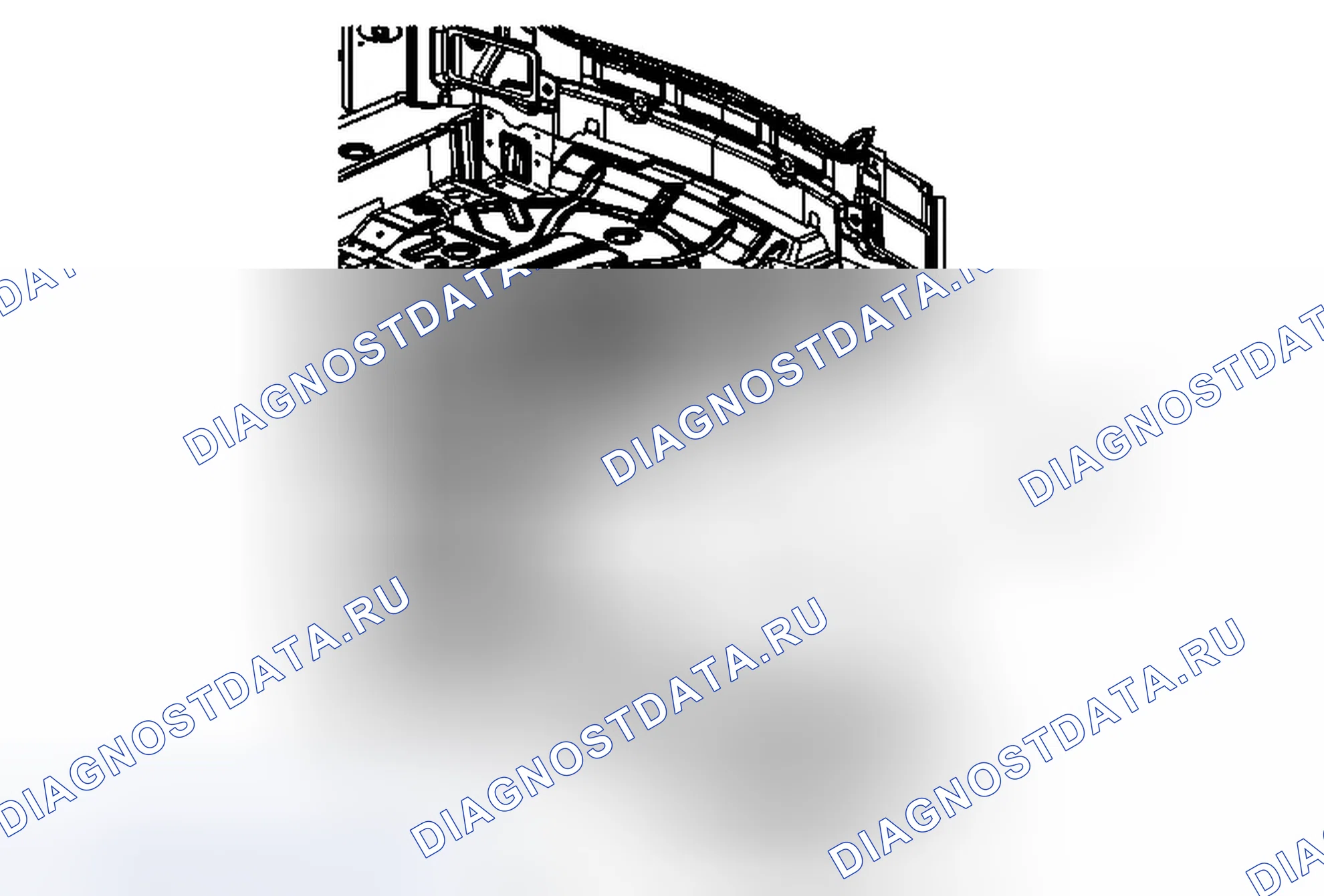 Рис. 1: Замена сцепки прицепа. Chevrolet Captiva I рестайлинг 2