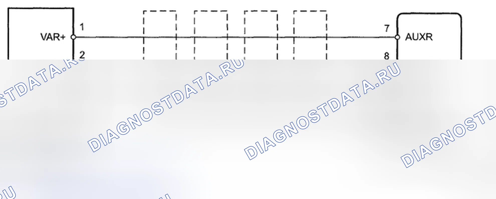 Рис. 47: электросхема. Toyota Highlander II