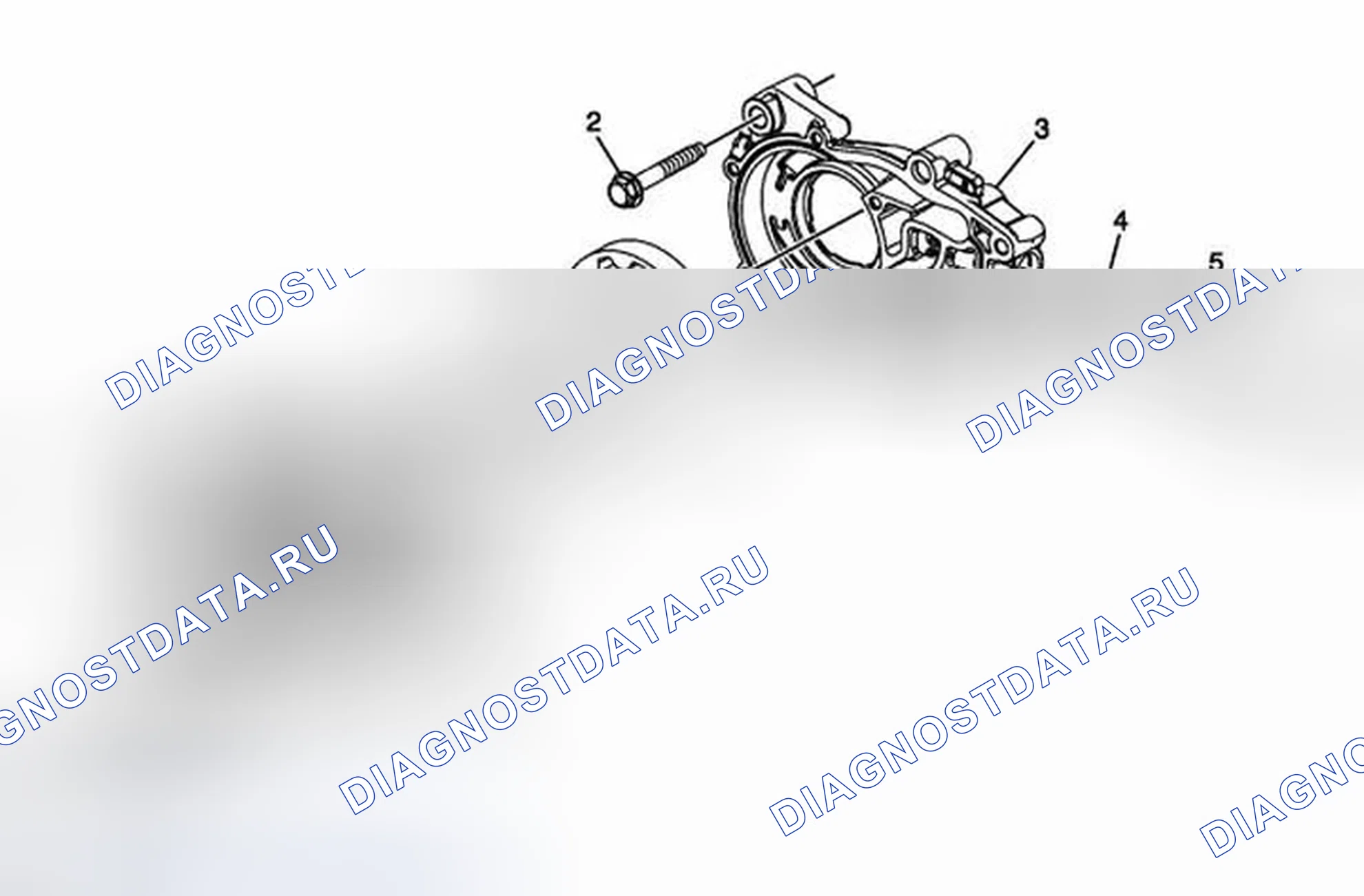 Рис. 16: Масляный насос. Chevrolet Captiva I рестайлинг 2