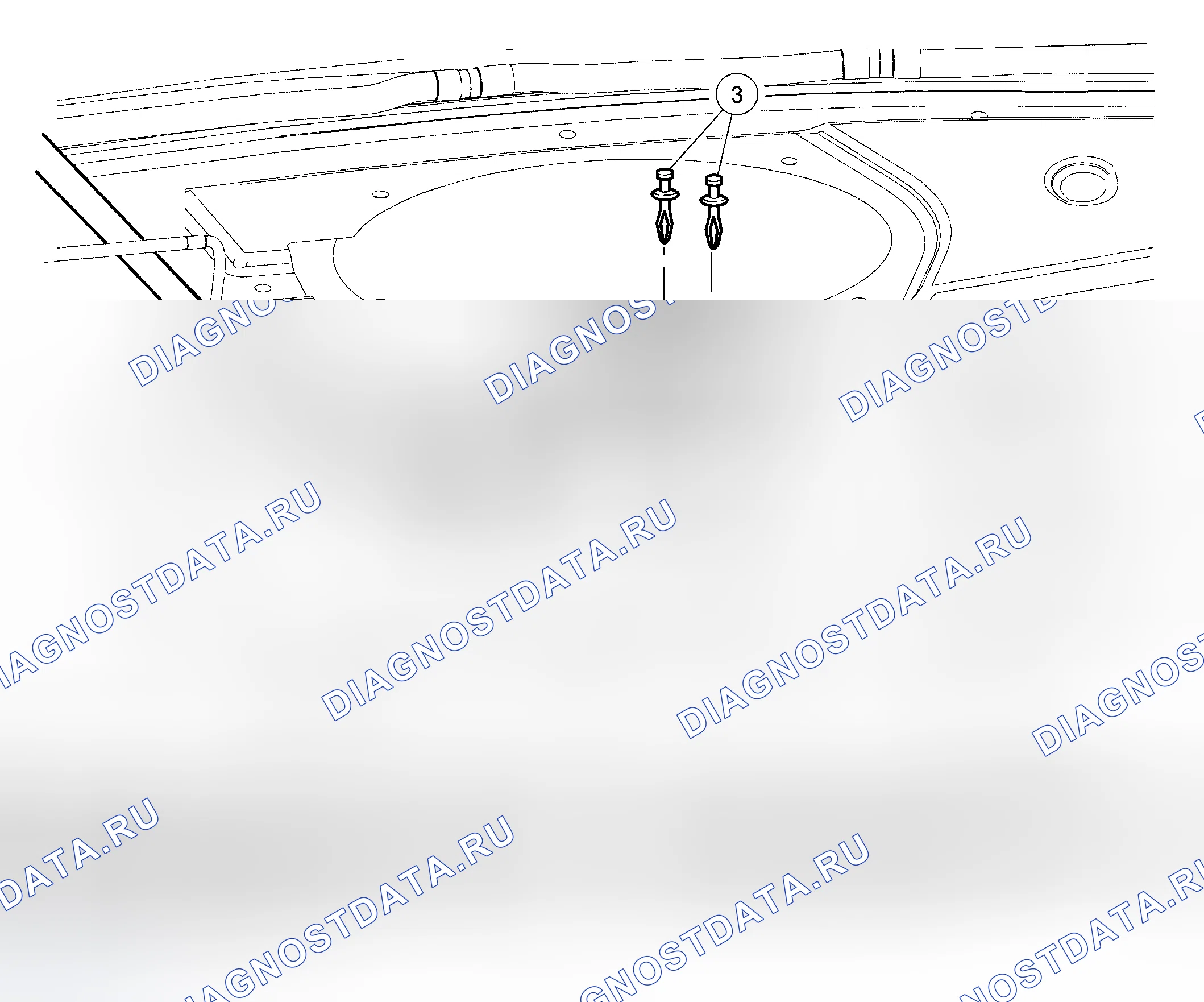 Рис. 37: Модуль помощи при парковке. Ford Five Hundred I