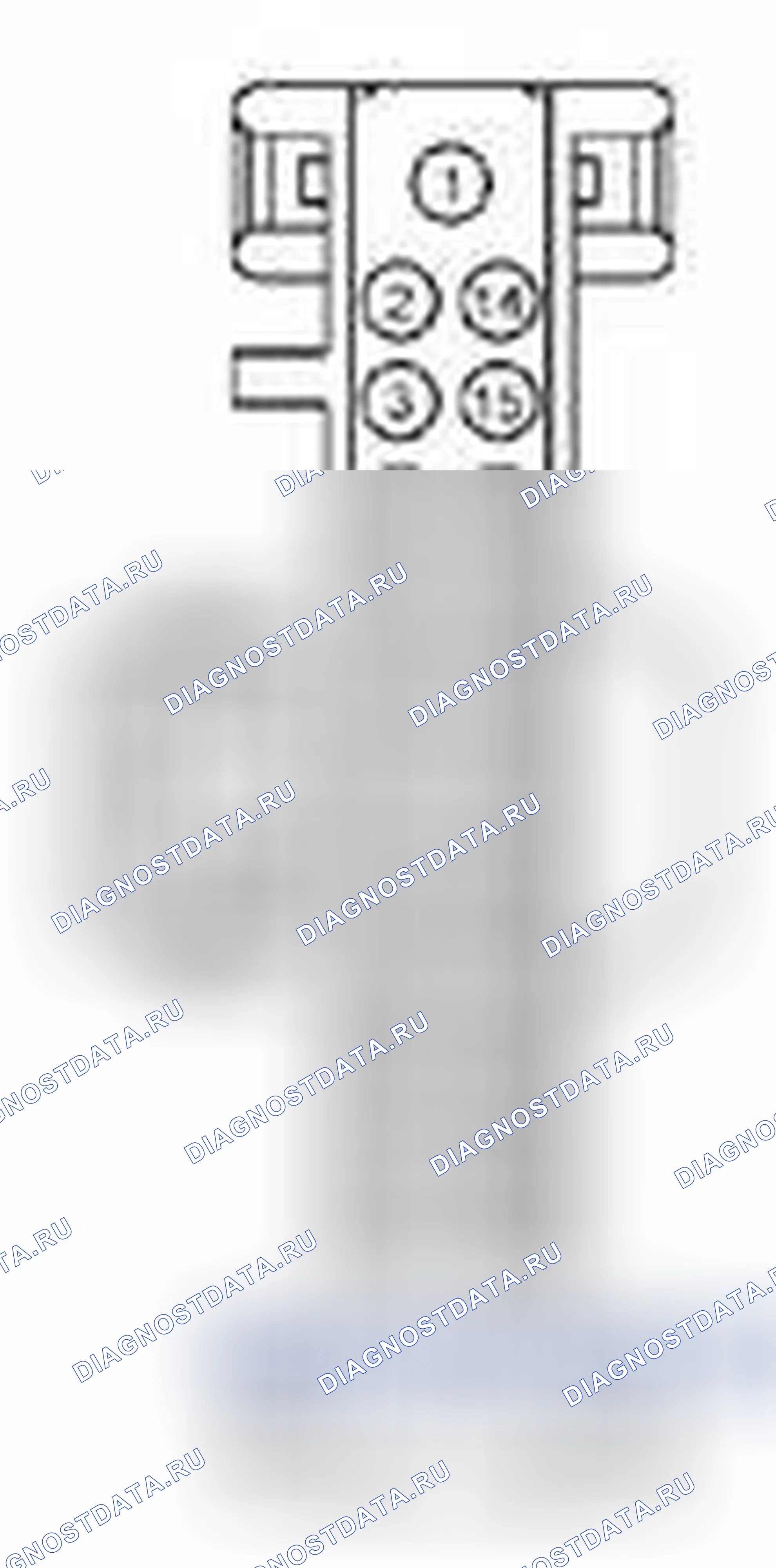 Рис. 303: диагностический тест U: расшифровка кода ошибки U3003:16. Ford Escape III