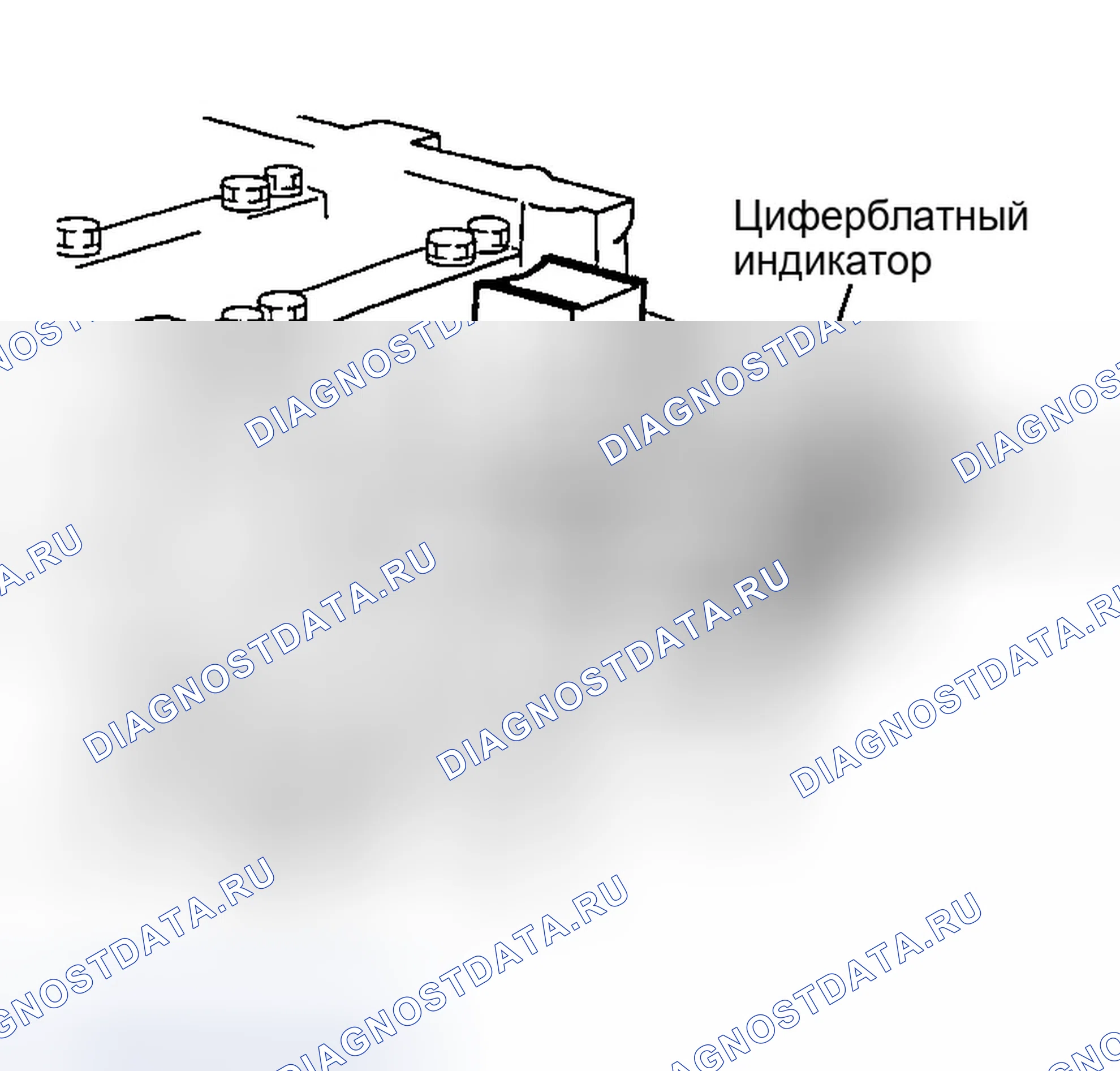 Рис. 245: Люфт конца коленчатого вала. Infiniti FX45 I