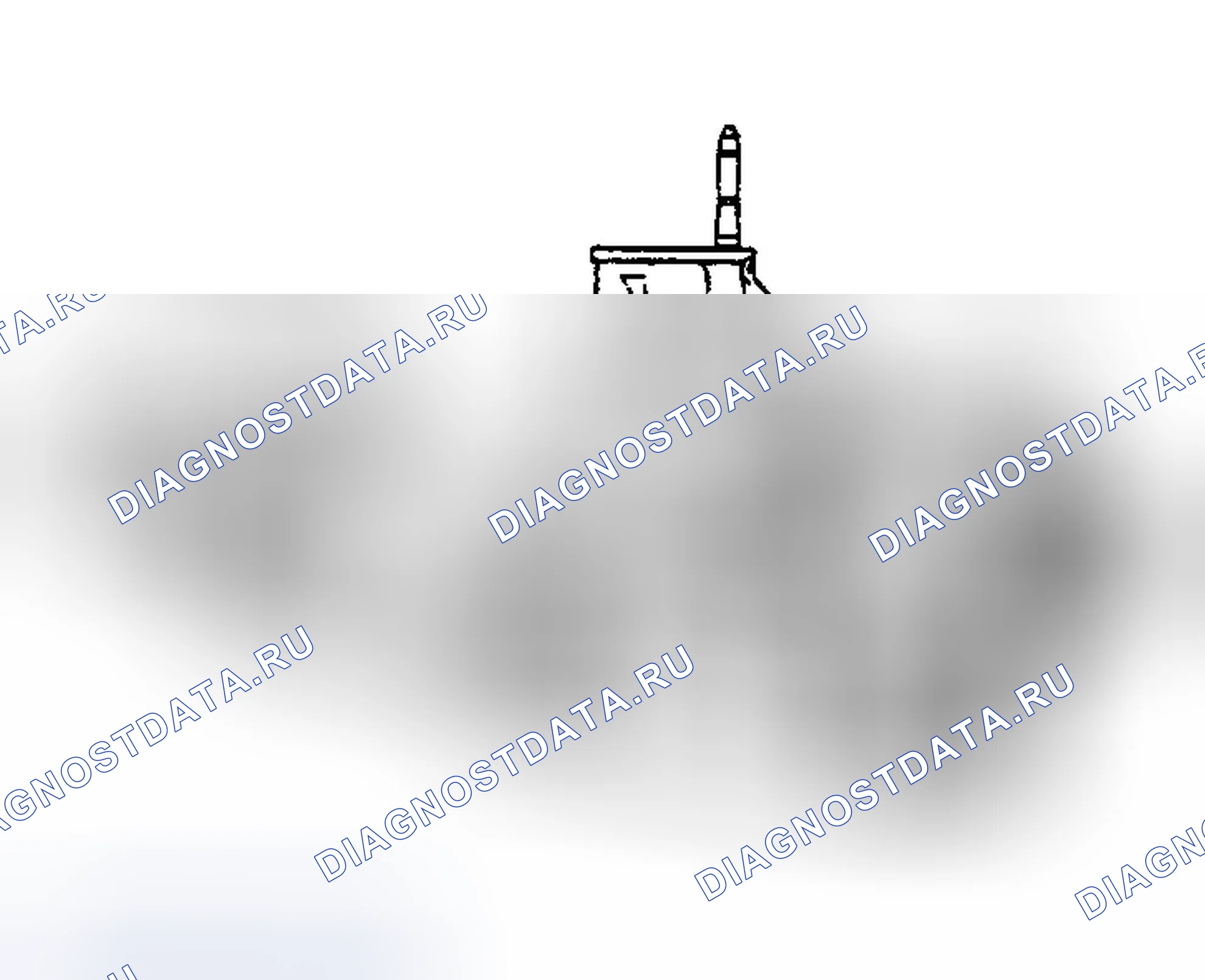 Рис. 6: Приводной ремень кондиционера и генератора (XG300). Hyundai Elantra III